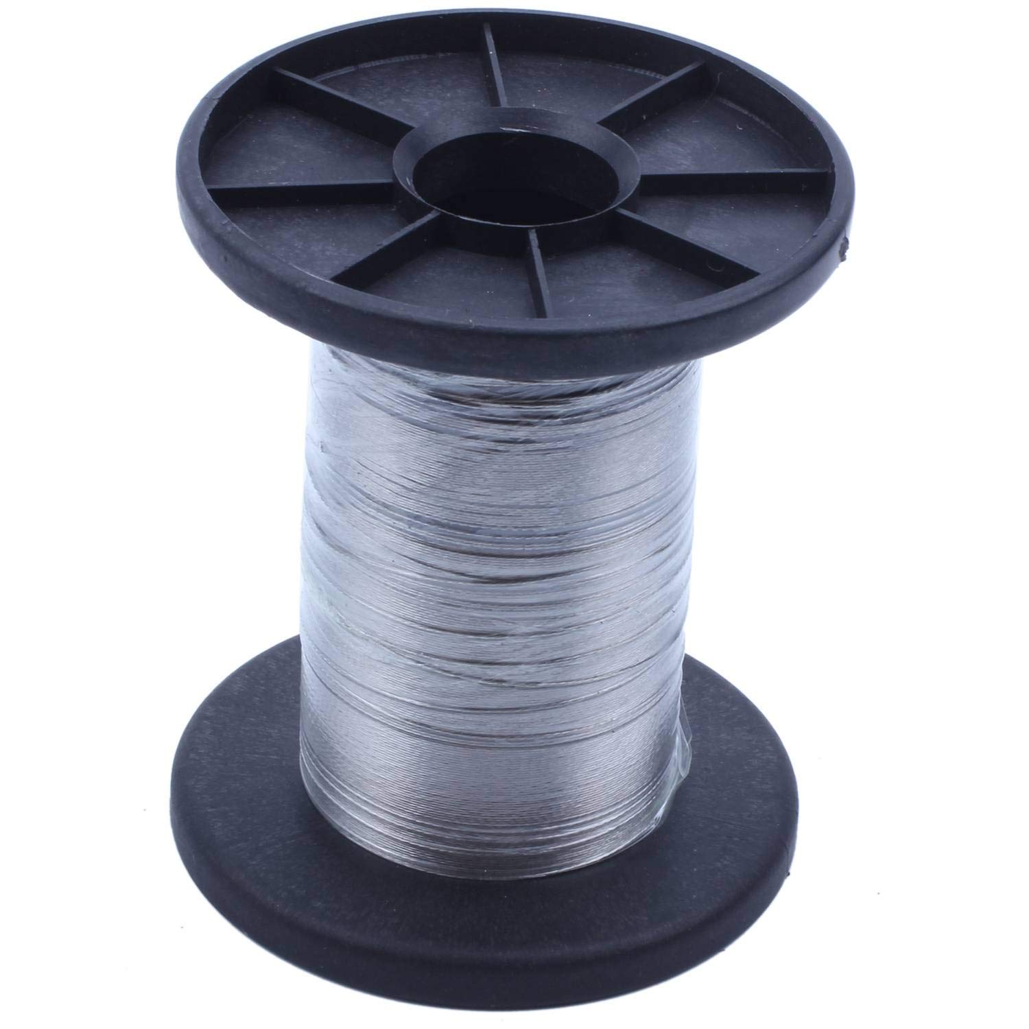 30M 304 Stainless Steel Wire Rope Cable - 0.3mm Diameter, High Strength & Corrosion Resistant for DIY Projects, Jewelry Making, and Marine Applications