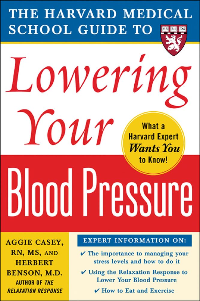 Harvard Blood Pressure Guide - Lower BP Naturally for Home & Office