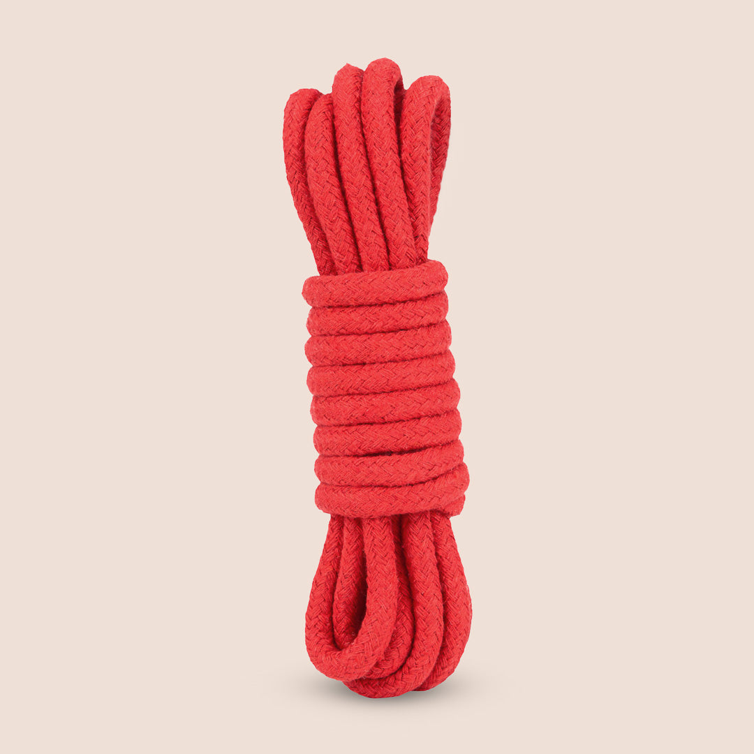Premium Silky Bondage Rope for Sensual Play - 10ft (3m) Soft Restraint Rope for BDSM, Couples & Spice Up Your Intimate Moments - Perfect for Bedroom Fun & Roleplay Scenes