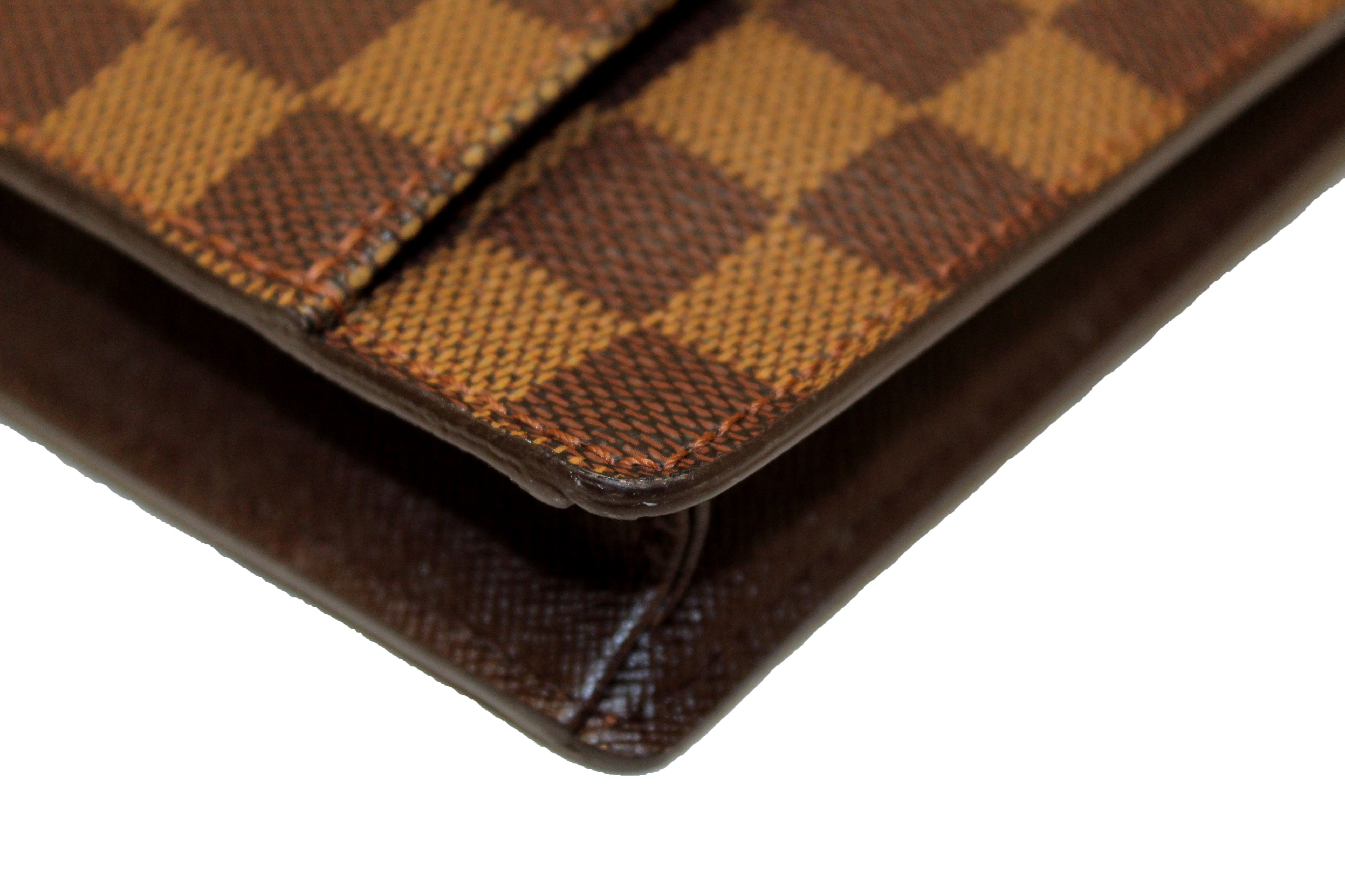 Authentic Louis Vuitton Damier Ebene Pimlico Messenger Bag for Men - Genuine Leather Crossbody Shoulder Bag - Perfect for Work, Travel & Daily Use