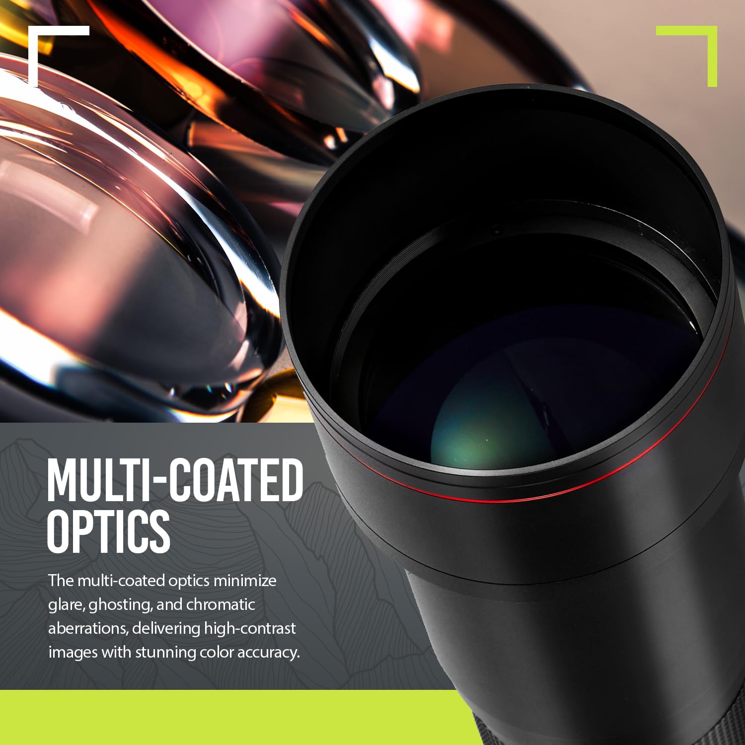 Professional 650mm-1300mm f/8 High-Power Manual Telephoto Lens for Nikon Z5 Z6 Z6II Z7 Z7II Z8 ZF Mirrorless Cameras - Perfect for Wildlife Photography, Sports Events & Long-Distance Shooting