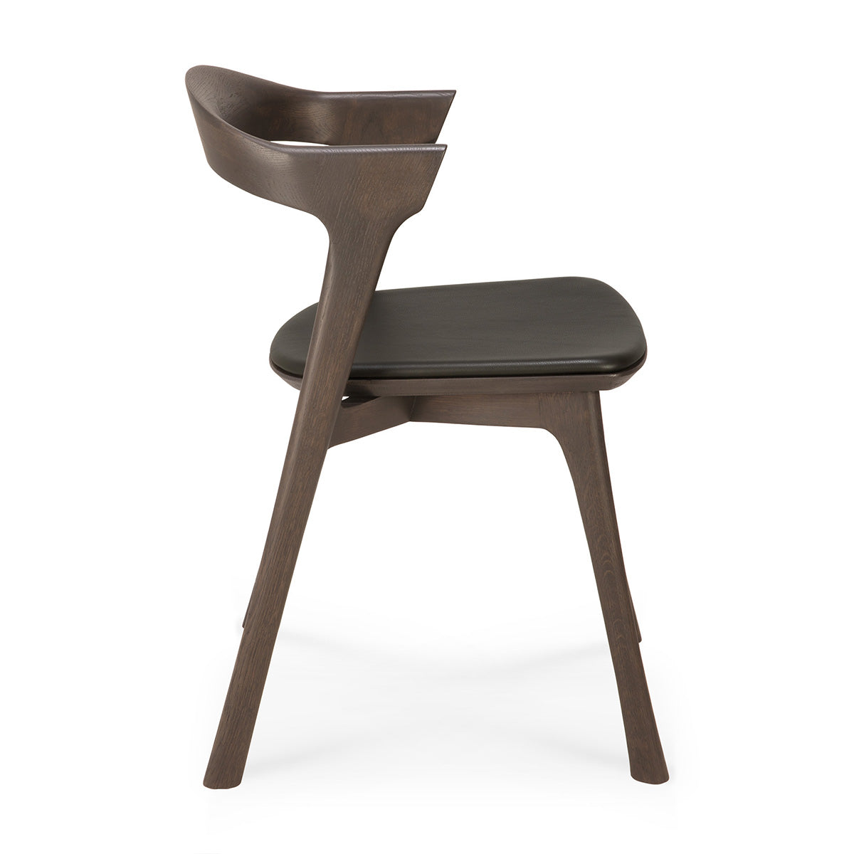 Modern Bok Dining Chair - Solid Wood Kitchen Chairs with Cushion - Comfortable & Stylish for Dining Room, Kitchen, or Breakfast Nook