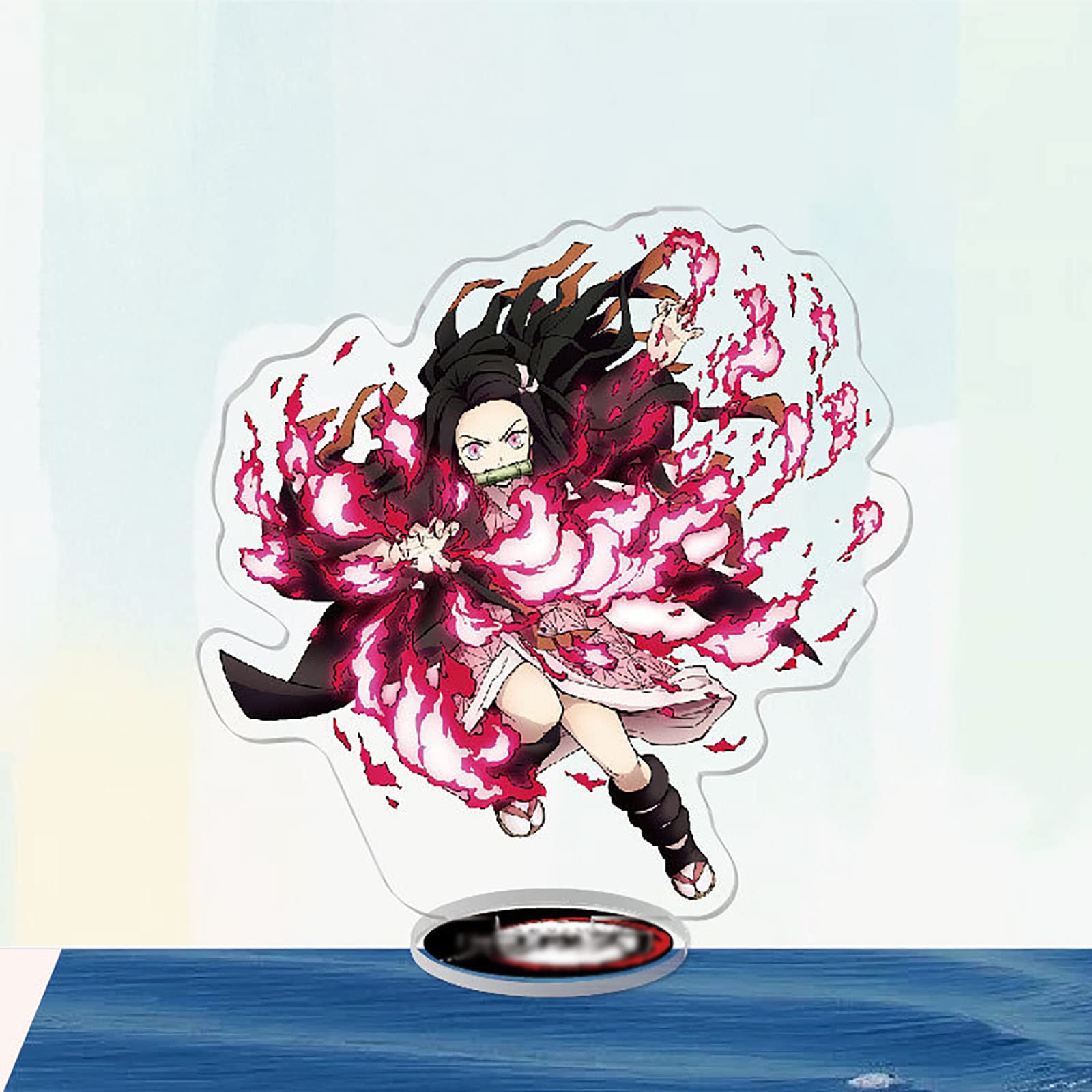 Demon Slayer Action Figure - Kimetsu No Yaiba Nezuko Kamado Collectible Anime Figurine | Handmade Anime Doll Toy Gift for Fans | Perfect for Display, Cosplay & Anime Collections