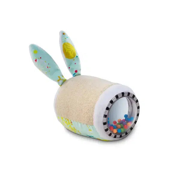 Janod Plush Sensory Blocks - Soft Textured Baby Building Toys for Early Learning & Development | Forest Animal Theme | Perfect for Nursery, Playroom & Toddler Sensory Play