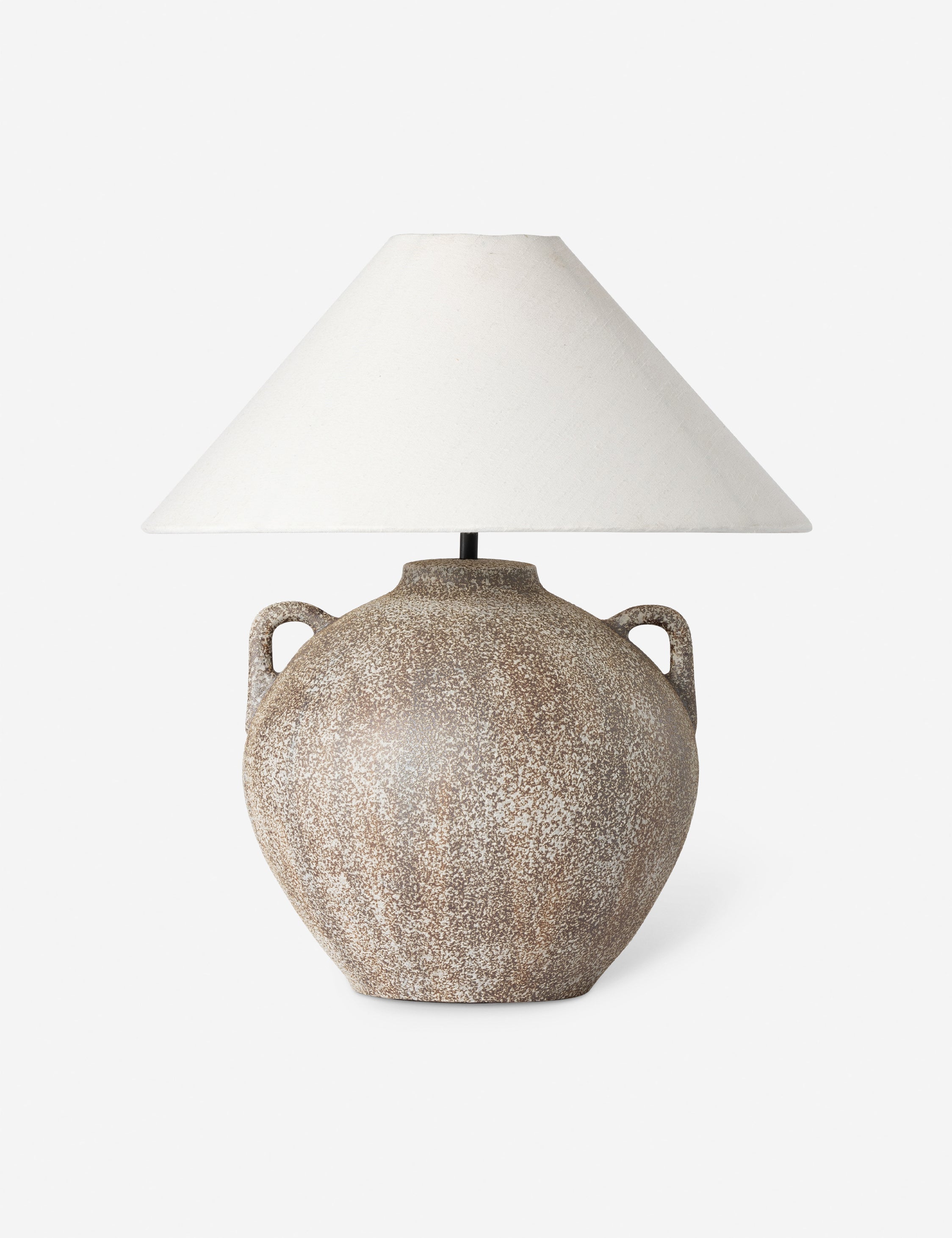 Coralyn Modern Table Lamp - Stylish LED Nightstand Light for Bedroom, Living Room & Office - Adjustable Brightness & Warm White Light - Perfect for Reading, Relaxing & Decor