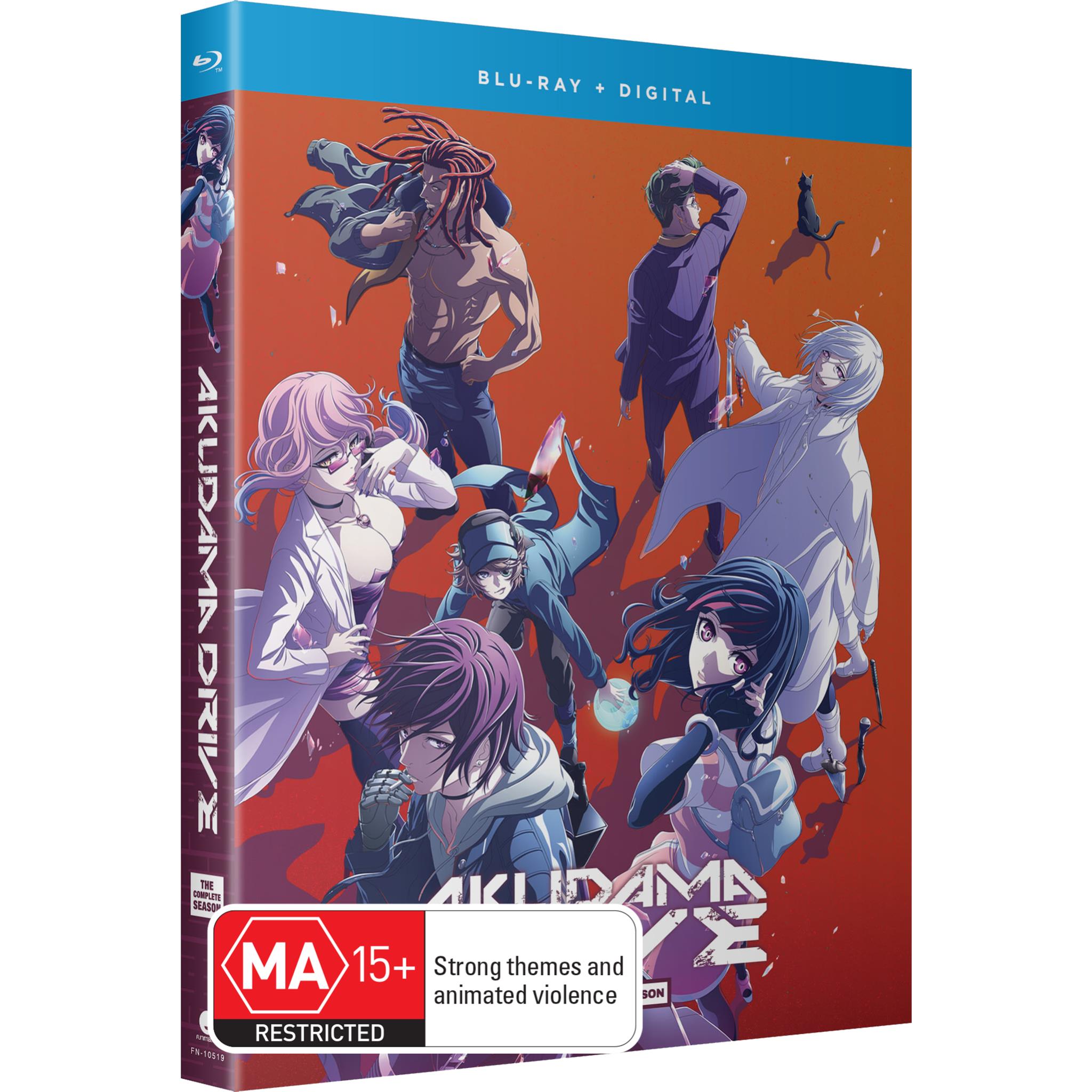 Akudama Drive: The Complete Season - Action-Packed Anime Series for Sci-Fi & Cyberpunk Fans | Perfect for Binge-Watching & Collectors