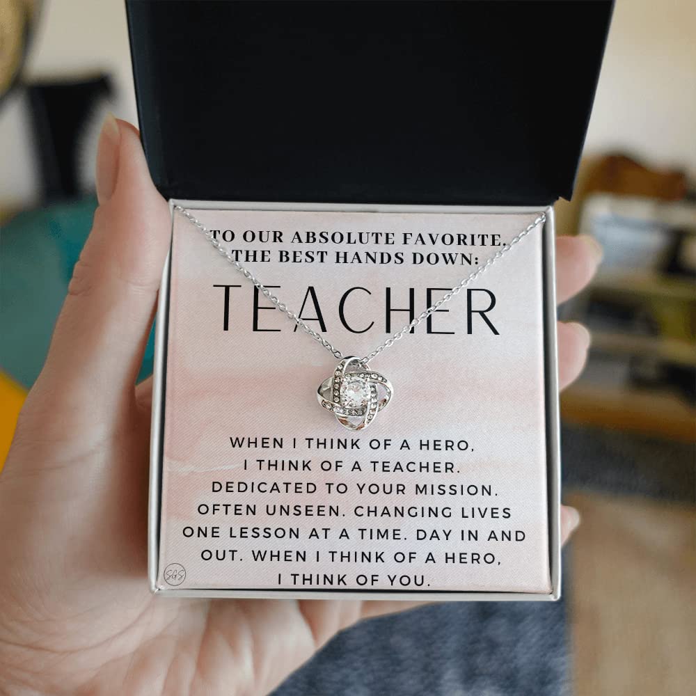 Best Teacher Appreciation Gifts - Thoughtful Thank You Present from Parents & Students for Teacher's Day, Graduation, End of Year - Perfect for Preschool, Elementary, High School Educators & Teacher Assistants - Ideal for Classroom Celebrations, Retirement Parties & Special Occasions