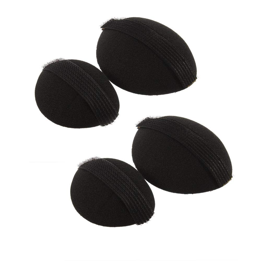 GuruEmbellish Pack of 4 Hair Puff Maker & Extensions for Women & Girls - Perfect for Parties, Weddings & Everyday Hairstyles