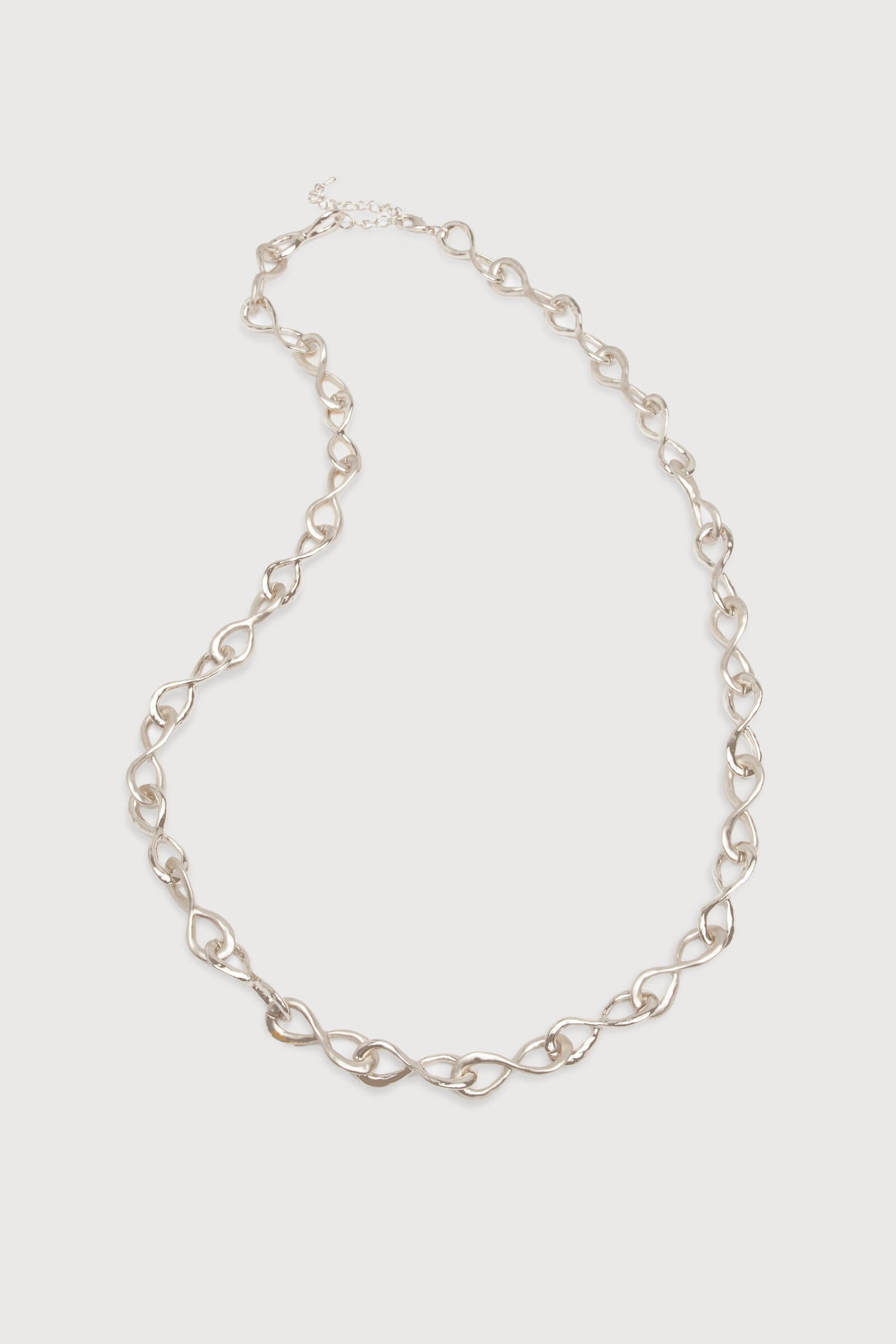 Infinity Chain Link Necklace for Women - Elegant Stainless Steel Jewelry Gift for Her - Perfect for Anniversaries, Valentine's Day & Everyday Wear