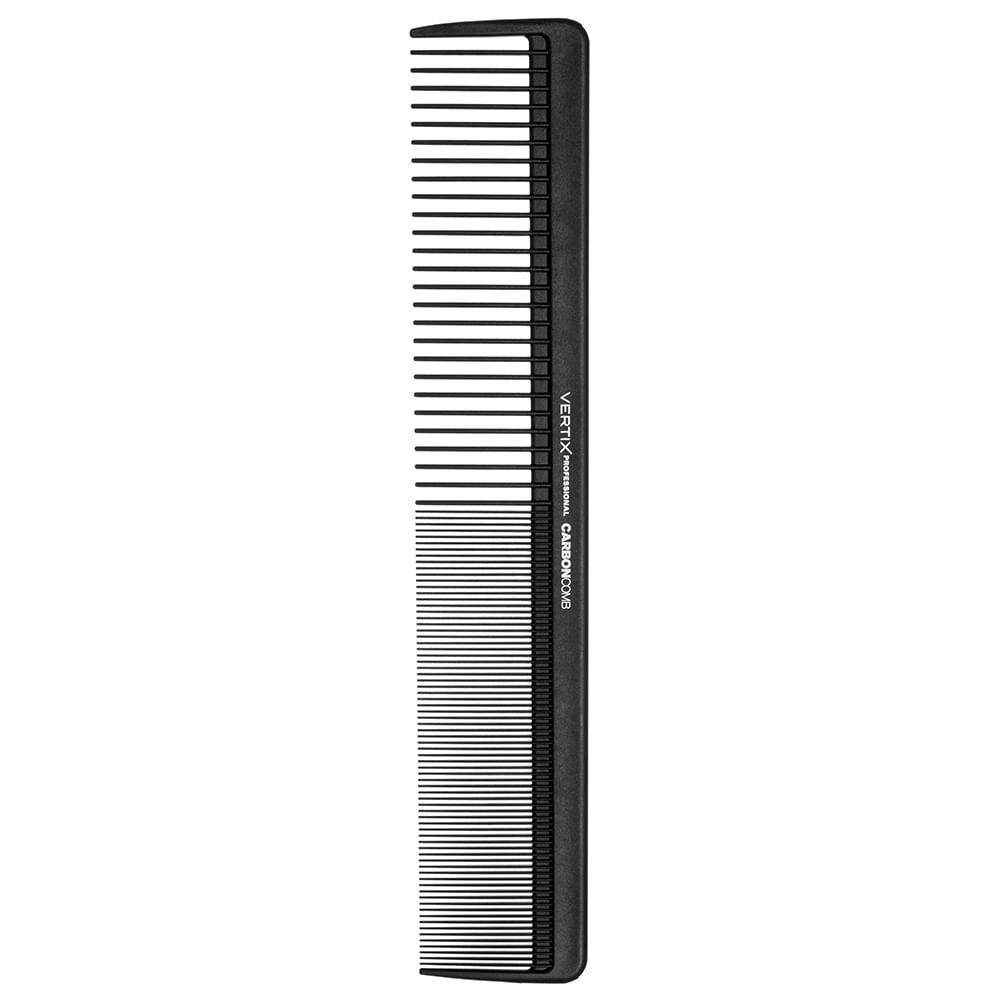Vertix Professional Carbon Fiber Comb - Medium Size for Hair Styling, Detangling & Salon Use - Ideal for Barbers, Stylists & Home Hair Care