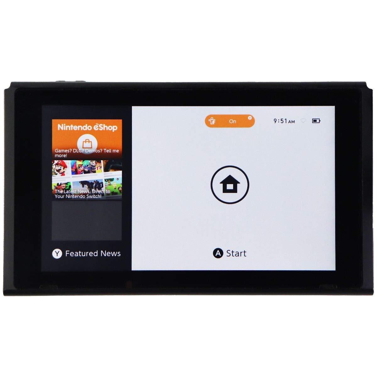 Nintendo Switch V2 32GB Gaming Console - Black (HAC-001(-01) | Portable Handheld & TV Mode | Perfect for Home Entertainment & Travel Gaming