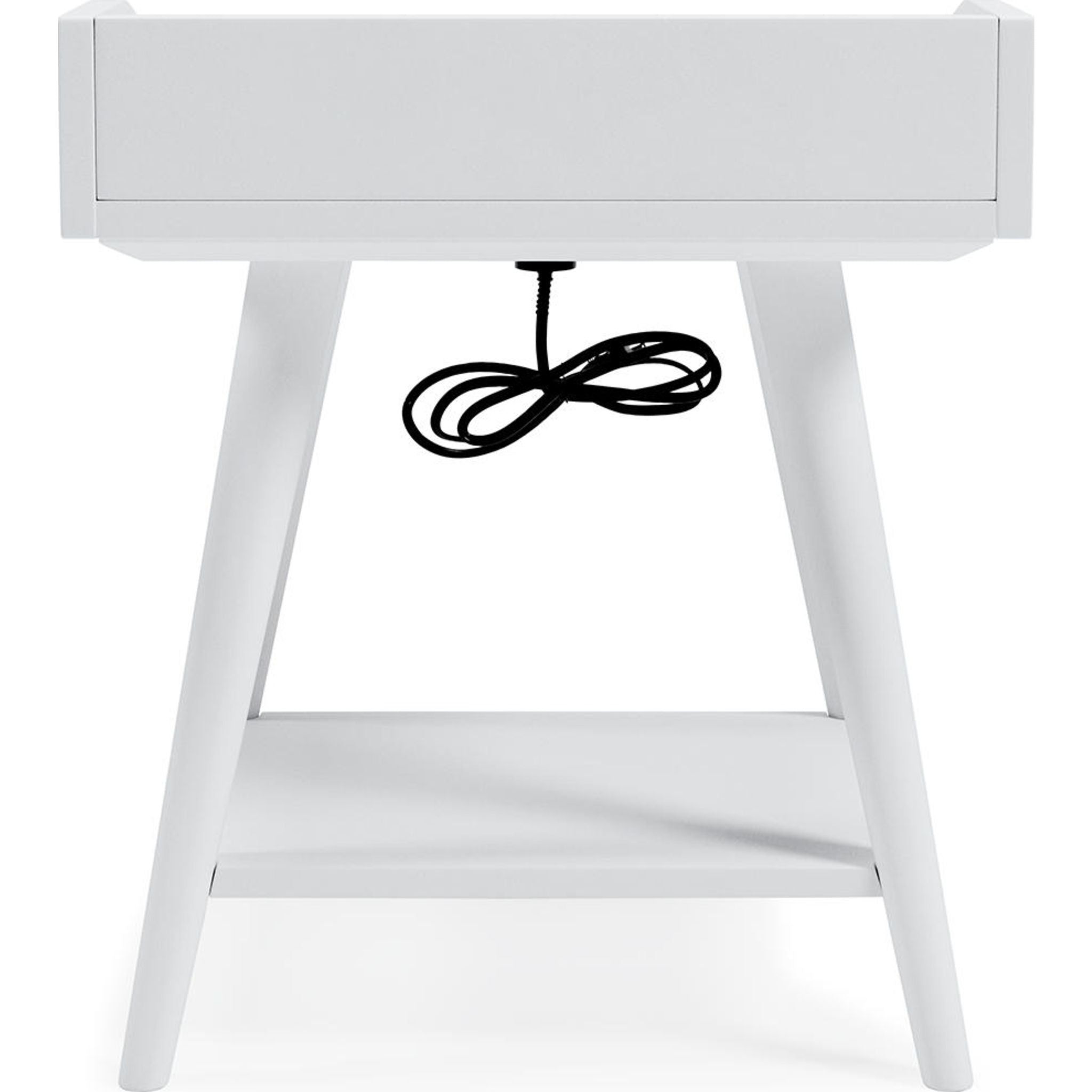 Blariden Modern Accent Table - Stylish End Table for Living Room, Bedroom & Office - Small Side Table with Sturdy Metal Base & Wooden Top - Perfect for Coffee, Books & Decor