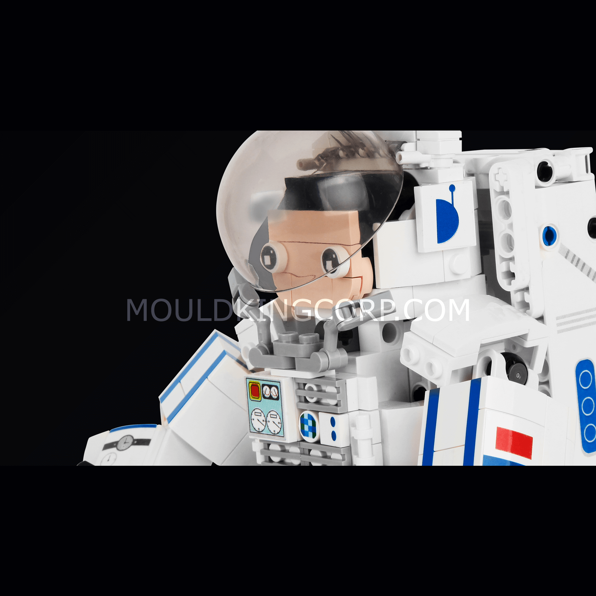 Mould King 13136 Astronaut Robot Building Blocks Set - 493 PCS STEM Educational Toy for Kids & Adults | Space Exploration Play, Gift Idea for Science Lovers