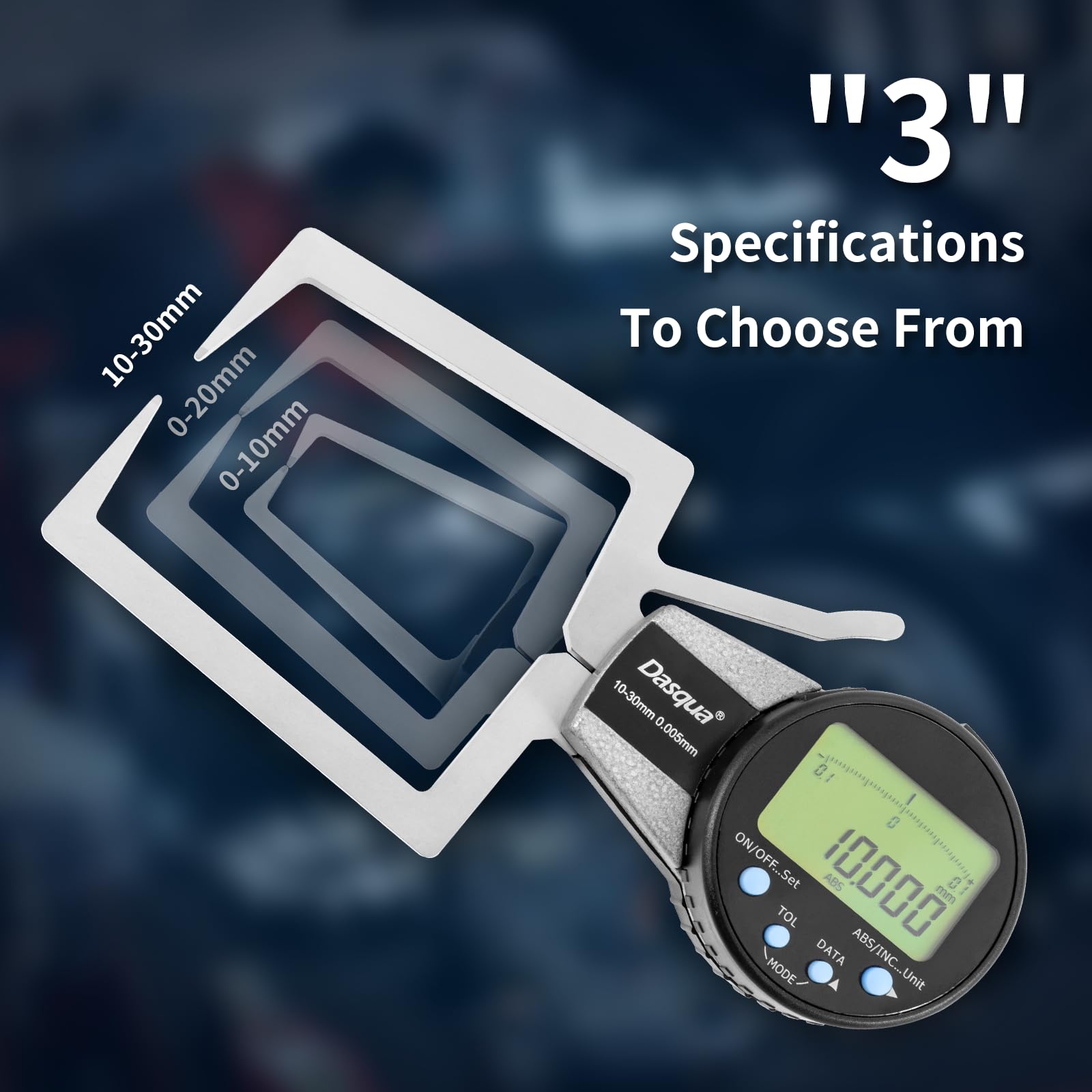 **Dasqua Digital External Caliper Gauge 0.400