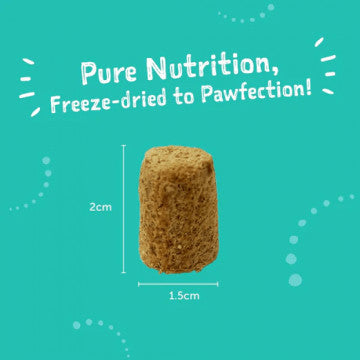 Freeze-Dried Cat Food Trial Pack - Loveabowl 5g Natural Superfood with Pure Meat Nutrients for Cats | Perfect for Travel, Training & Healthy Snacking