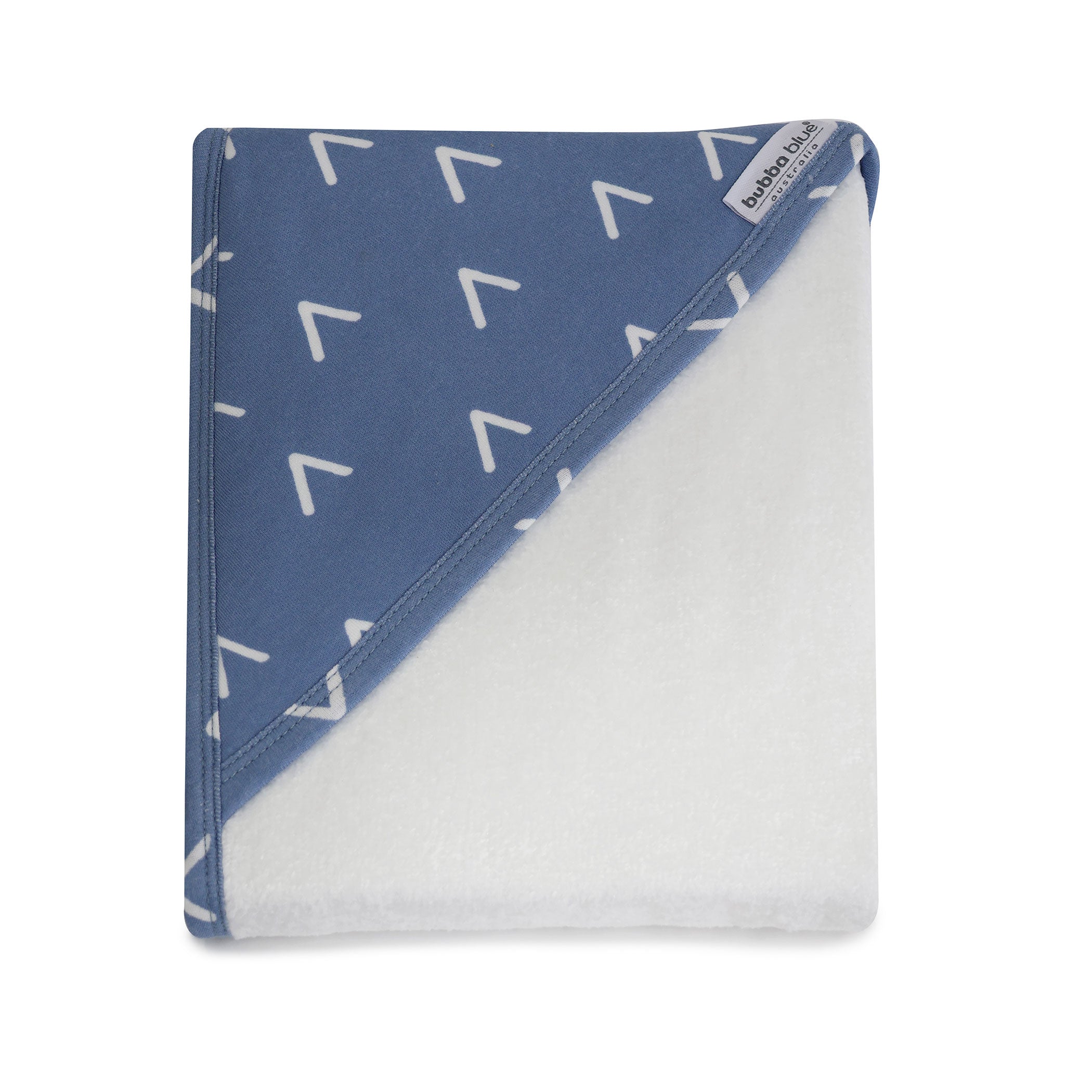 Nordic Style 2-Pack Hooded Towel Set - Soft & Absorbent for Adults & Kids, Grey & Denim - Perfect for Beach, Pool, Spa & Bath Time