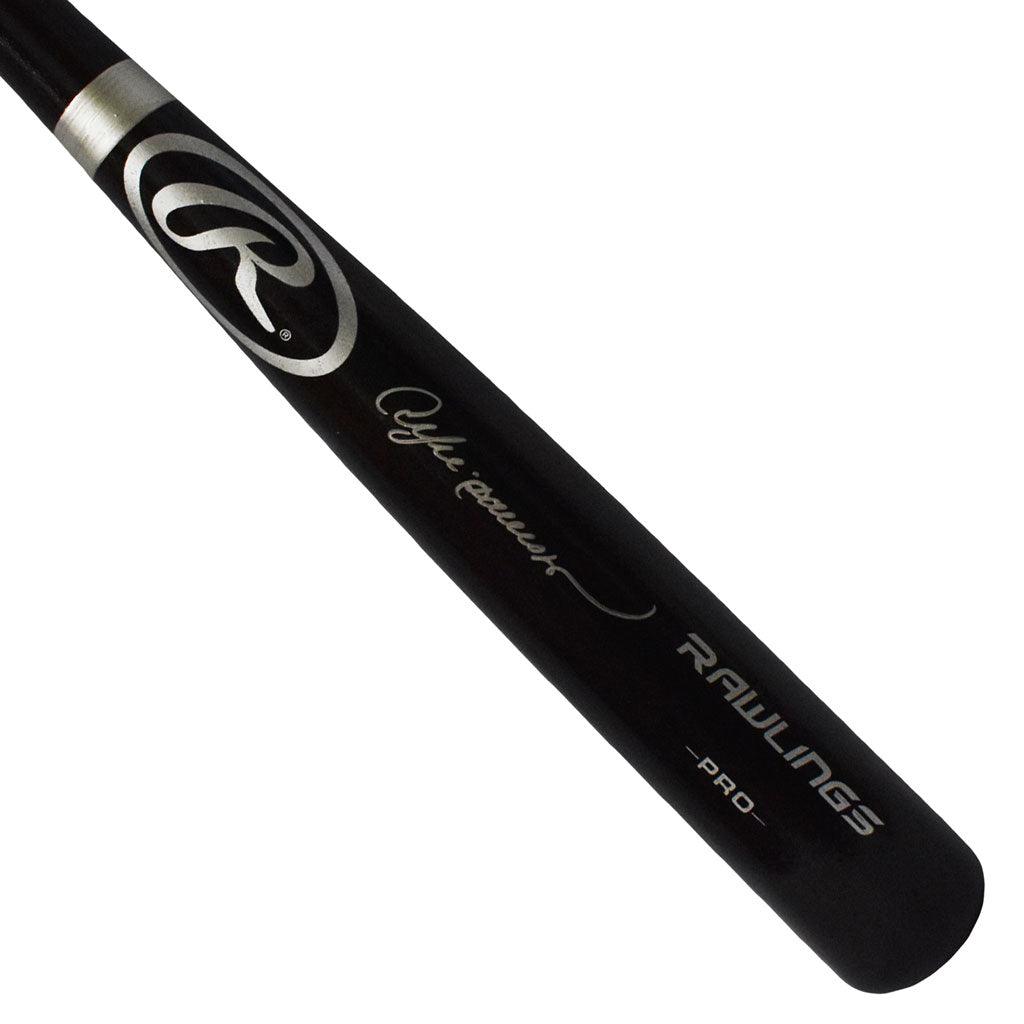 Andre Dawson Autographed Rawlings Black Baseball Bat with JSA Certificate - Perfect for Collectors, Fans, and Sports Memorabilia Displays