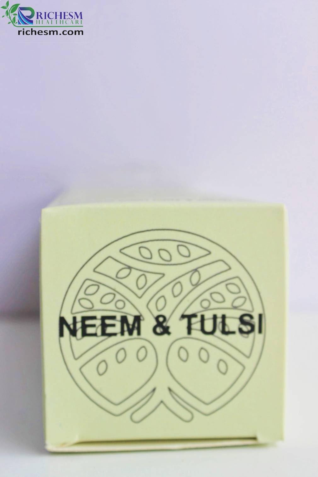 RICHESM HEALTHCARE Neem & Tulsi Antibacterial Hand Wash - Gentle Cleansing Formula (Pack of 2) | Natural Herbal Hand Soap for Daily Hygiene, Kitchen & Bathroom Use