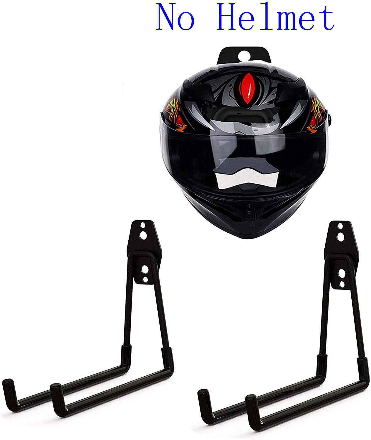 Skateboard Wall Mount & Snowboard Rack - 2 Pack Heavy Duty Storage Hanger for Skateboards, Longboards & Snowboards - Space Saving Garage & Home Organization Solution - Perfect for Bedroom, Game Room or Sports Equipment Storage