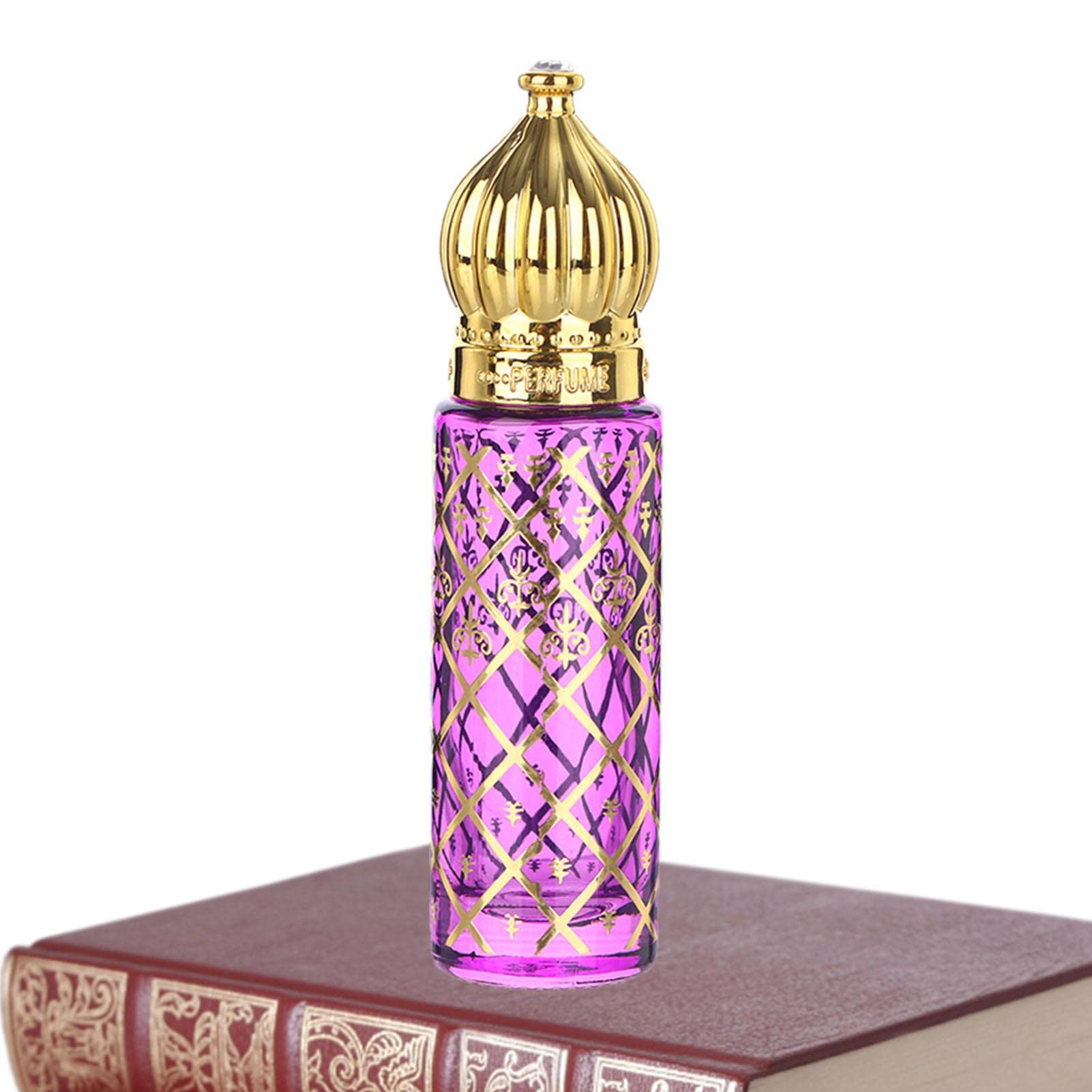 8ml Essential Oil Roller Bottles - Vintage Bronzing Glass Perfume Bottles for Fragrance Oils & Aromatherapy | Perfect for DIY Perfume Making, Travel & Relaxation