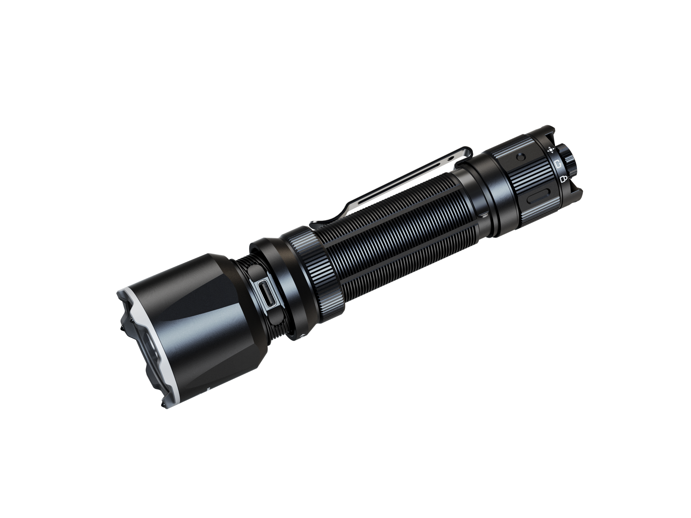 Fenix TK22R Rechargeable Tactical Flashlight - 2000 Lumens, USB-C Charging, IP68 Waterproof for Outdoor, Camping, Hunting & Emergency Use