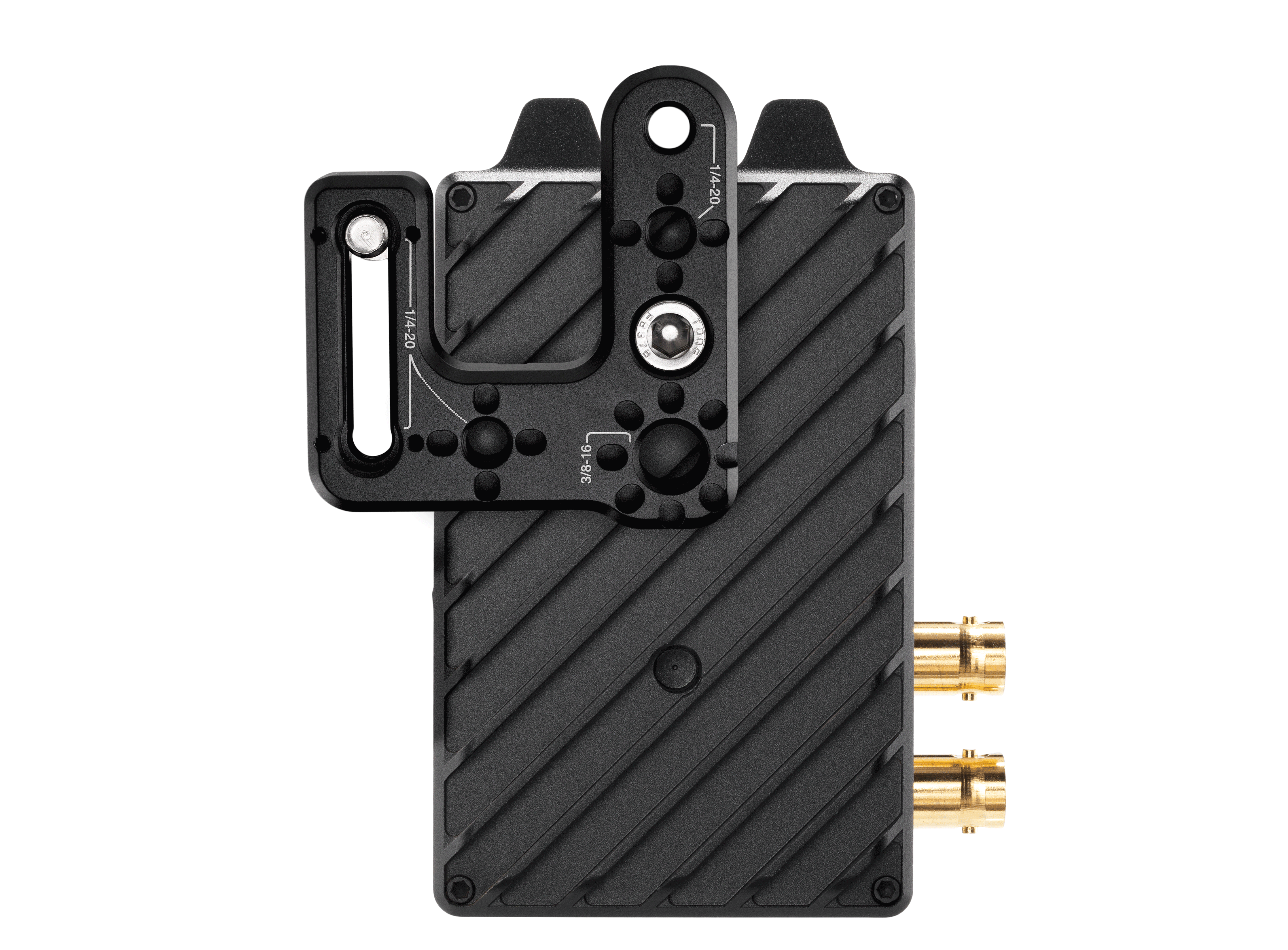 Offset Mount and V Lock Kit for Bolt 6 LT TX - Secure Camera Mounting Solution for Filmmaking, Vlogging, and Photography