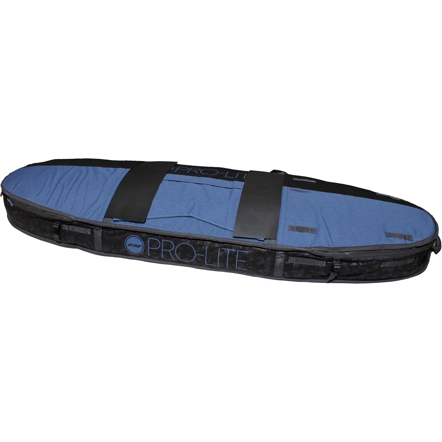 Pro Lite Board Bag - Armored Finless Coffin for Surfboards 6'6 to 7'0 (Holds 2-3 Boards) - Durable Surfboard Storage & Travel Protection for Beach & Wave Riding