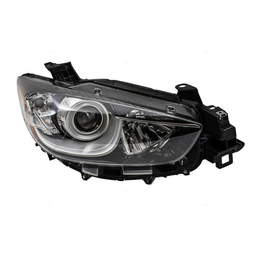 2013-2016 Mazda CX-5 Passenger Side Headlight Assembly Replacement - OEM MA2519146 / KJ0151031C - Perfect for Night Driving & Foggy Conditions