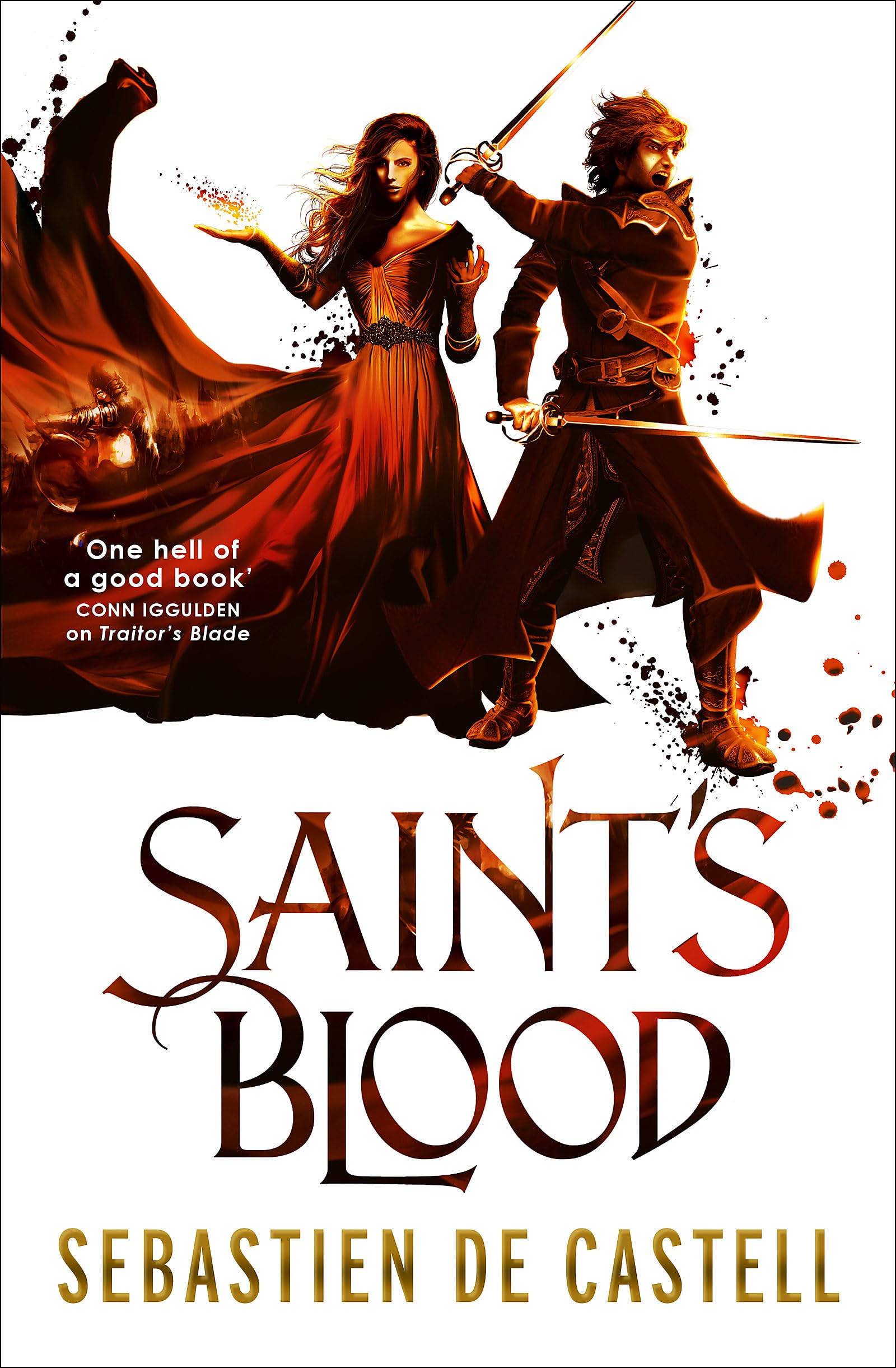 Saint's Blood (The Greatcoats) - Epic Fantasy Adventure Novel | Perfect for Book Clubs & Fantasy Lovers