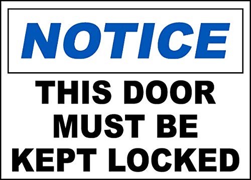 Safety & Warning Vinyl Stickers Bundle - 10 Pack (3.5