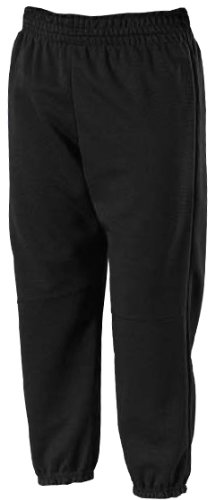 Youth XL Black Pull-up Baseball Pants for Training & Games