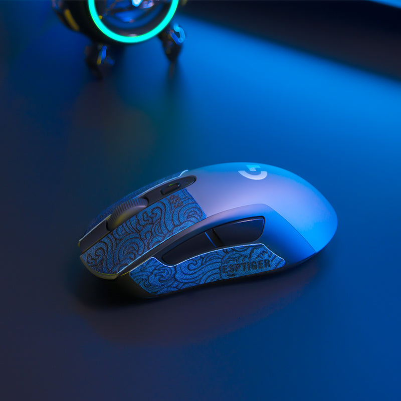 eSports Tiger Gaming Mouse Grip Tape for Logitech G403 G603 G703 - Non-Slip, Enhanced Control for FPS, MOBA, and eSports Gaming