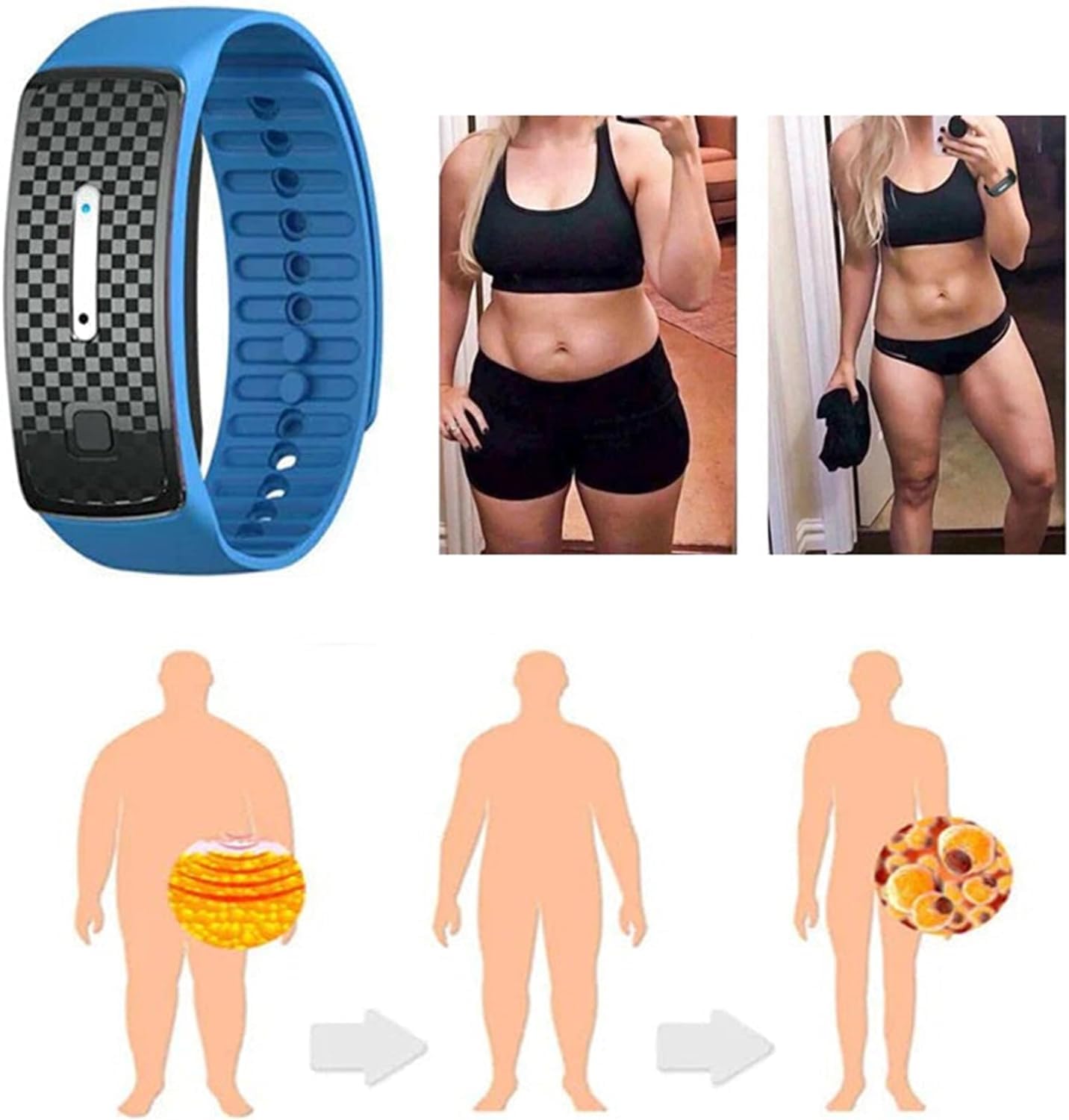 JOSFIT Ultrasonic Titanium Wristband for Men & Women - 2024 New Lympunclog Bracelet for Lymphatic Drainage & Wellness | Gym, Yoga, Workout & Daily Wear Comfort