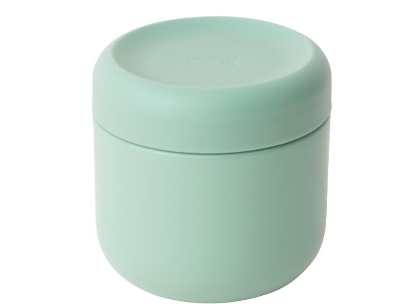 BergHOFF Leo 0.37 Qt (350ml) Airtight Food Storage Container - BPA-Free Plastic, Green - Perfect for Meal Prep, Leftovers & Pantry Organization