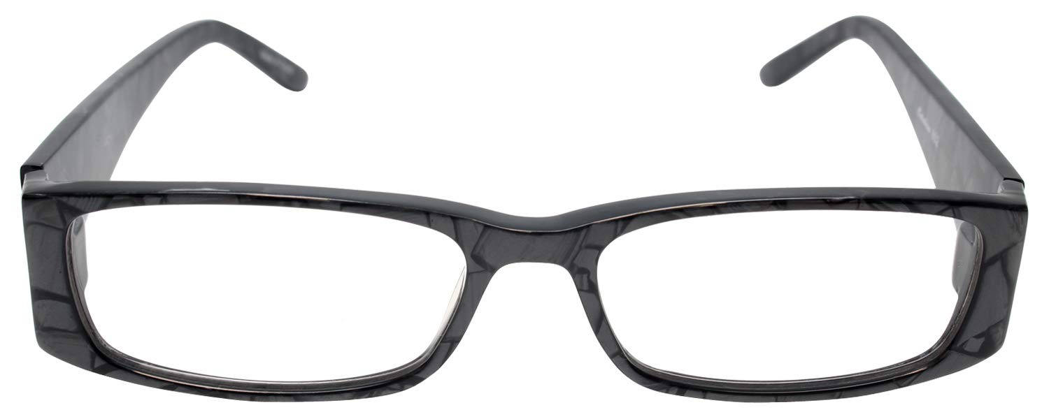 Calabria 852 Designer Reading Glasses with Hard Case - Stylish Presbyopia Eyewear for Women & Men - Perfect for Reading, Office Work, and Computer Use