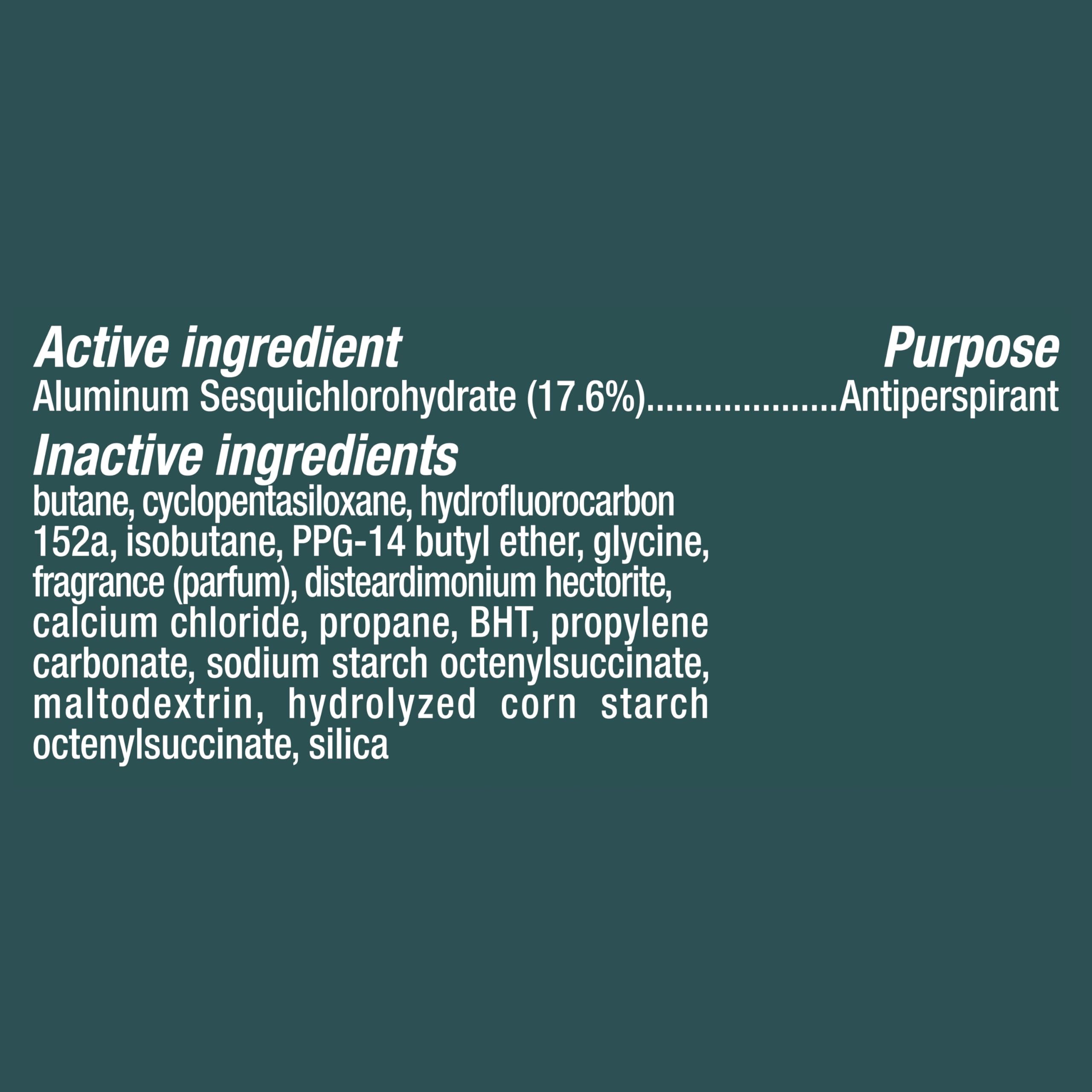 Degree Men Antiperspirant Deodorant Dry Spray Cool Rush - 3.8 oz MotionSense Technology for Long-Lasting Odor & Wetness Protection - Ideal for Gym, Work & Daily Active Lifestyle
