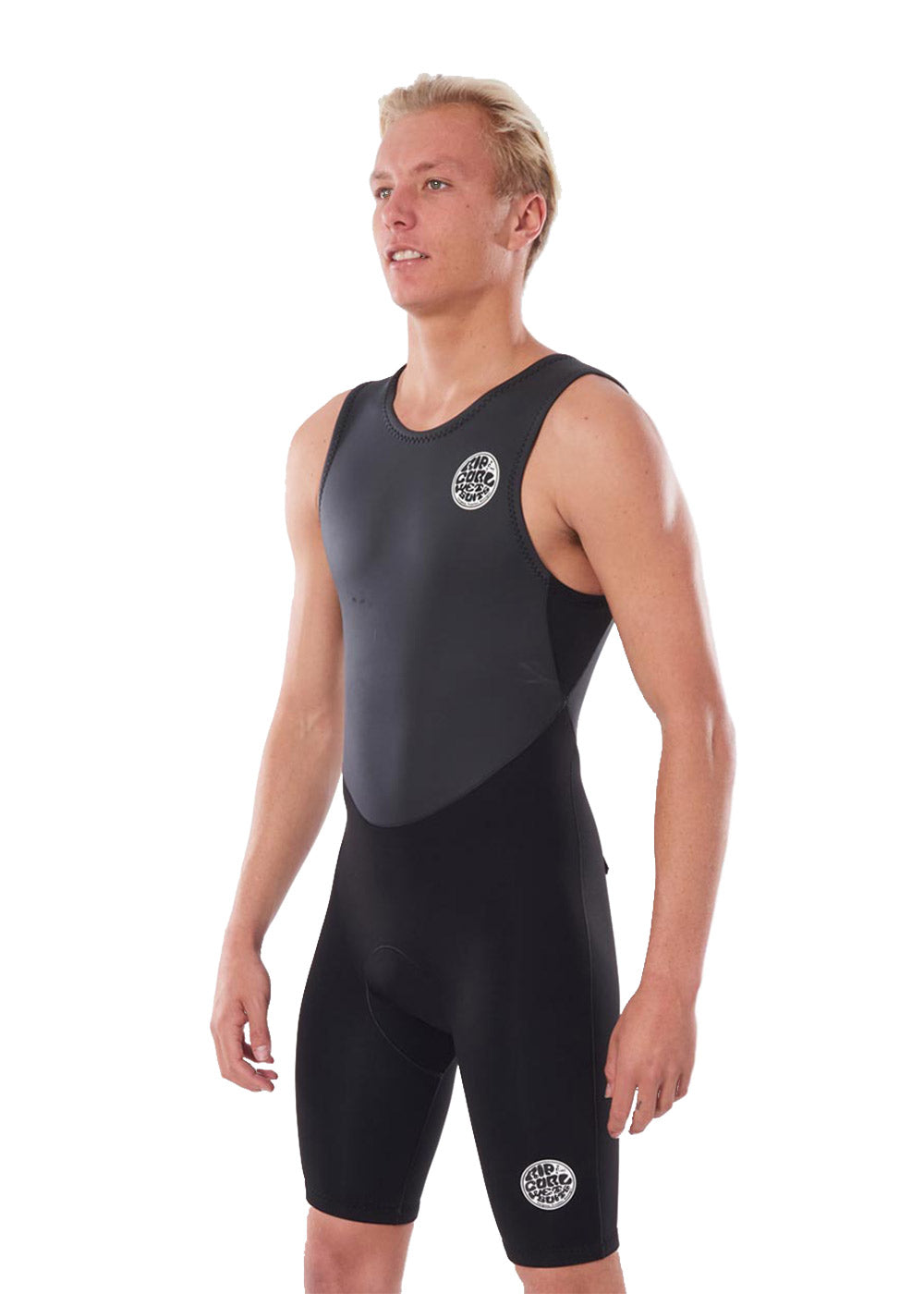 Rip Curl Men's Dawn Patrol 1.5mm Short John Wetsuit for Surfing, Diving & Water Sports - Lightweight Neoprene Wetsuit for Warm Water Activities