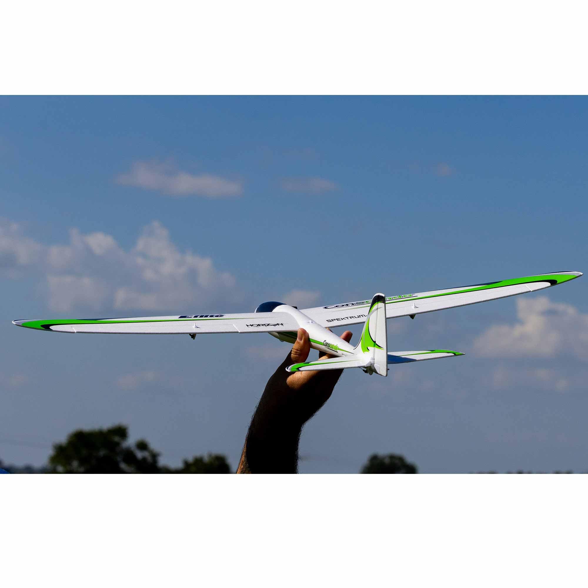 E-flite UMX Conscendo BNF Basic RC Airplane - No Transmitter, Battery, or Charger (EFLU32050) | Ready-to-Fly Model for Beginners, Backyard Flying & Indoor/Outdoor RC Aviation