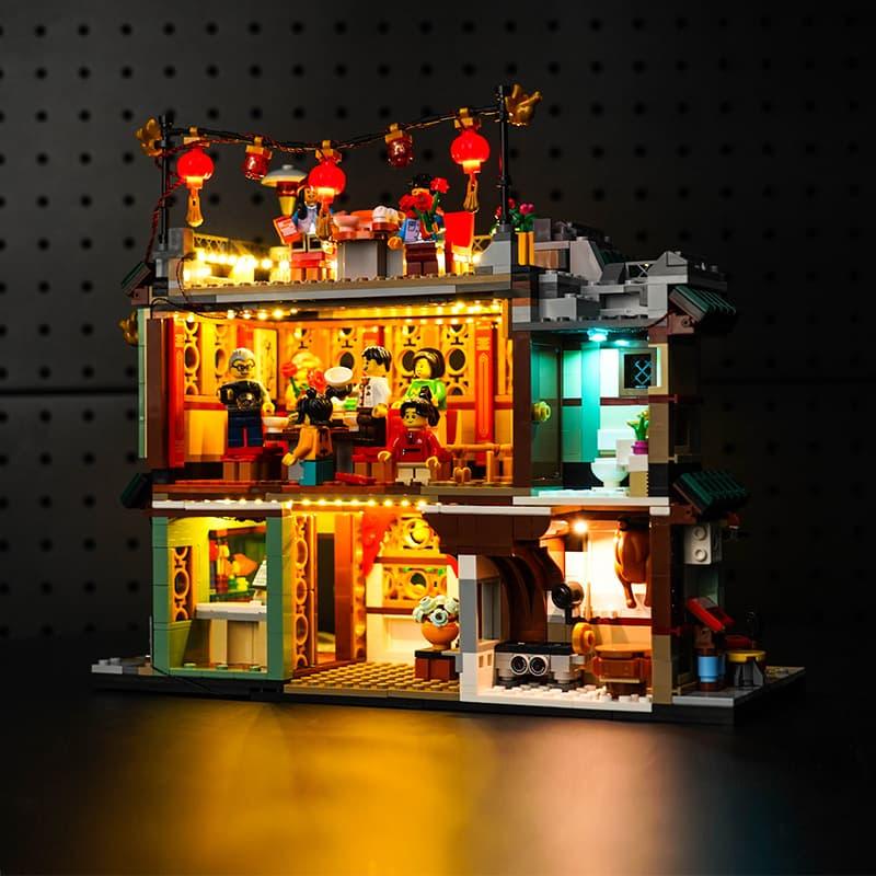 LEGO Family Reunion Celebration 80113 Light Kit - LED Lighting Set for LEGO Building Blocks - Perfect for Home Decor, Gift Giving & Display Showcase