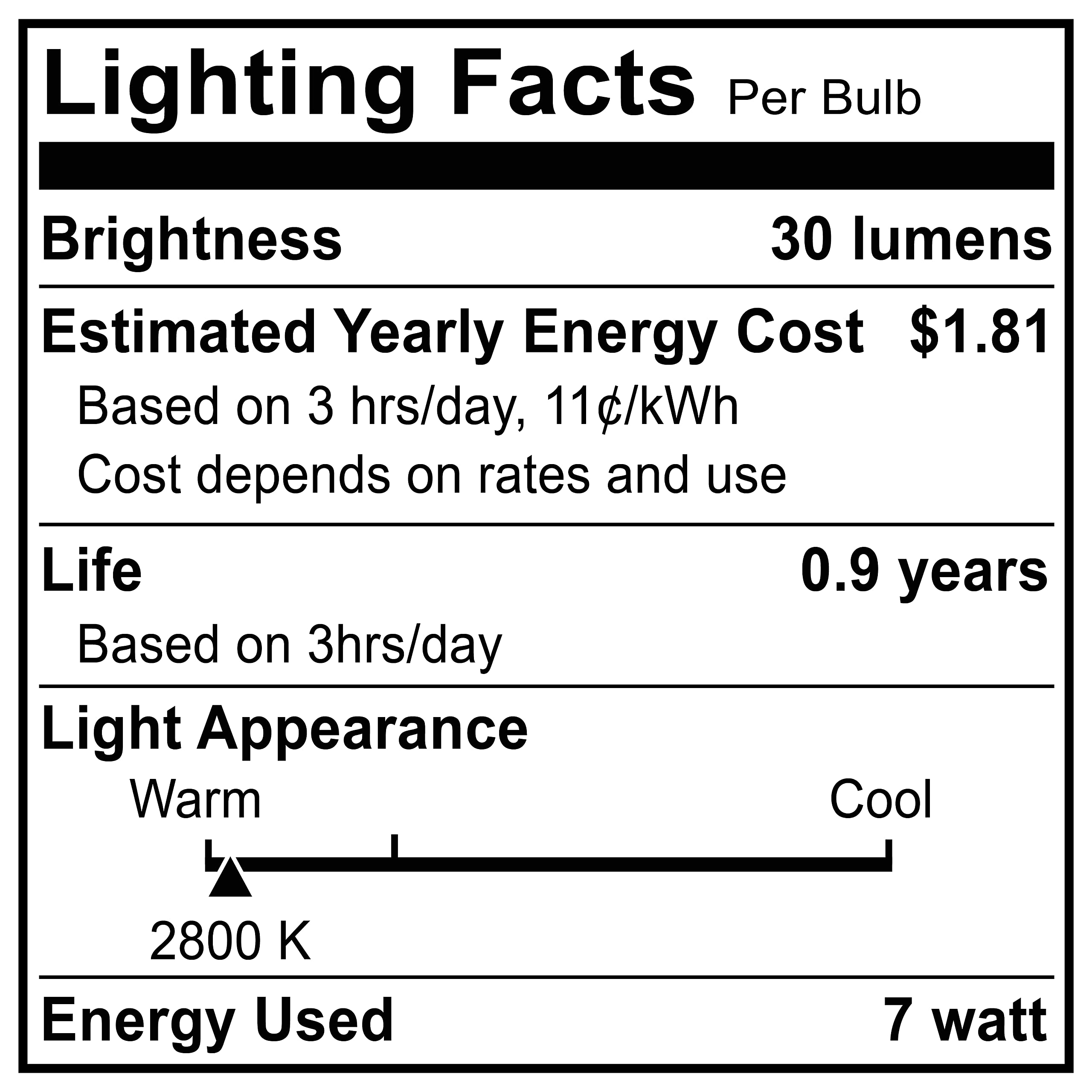7 Watt Night Light Bulbs - 12 Pack Clear Glass Salt Lamp Bulbs, C7 E12 Candelabra Base, 120V 45 Lumen Incandescent Bulbs for Himalayan Salt Lamps, Bedroom, Nursery & Home Decor