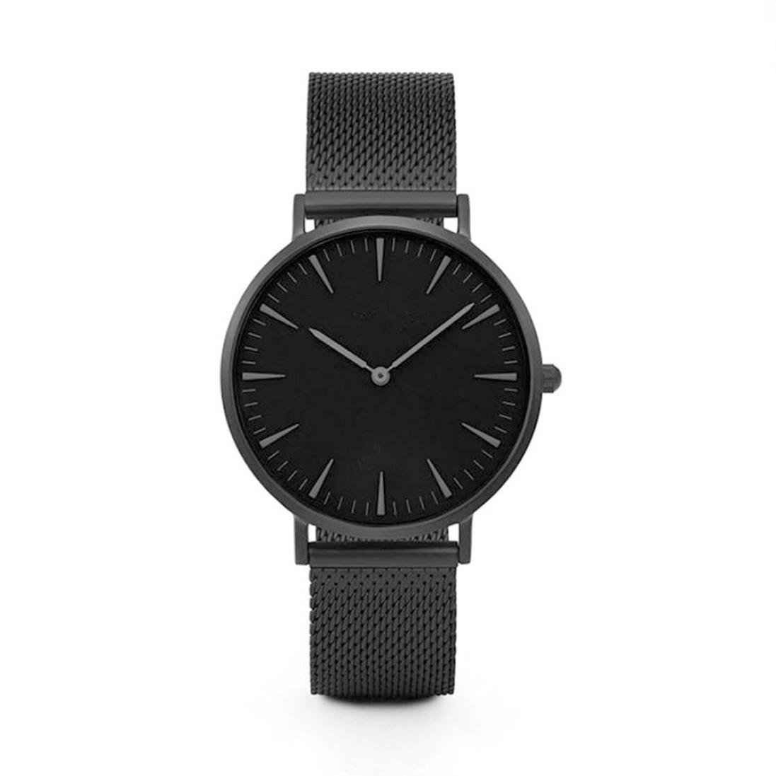 Becoler Fashion Analog Wrist Watch with Mesh Band for Men & Women - Stylish Unisex Timepiece for Office, Casual Wear & Special Occasions