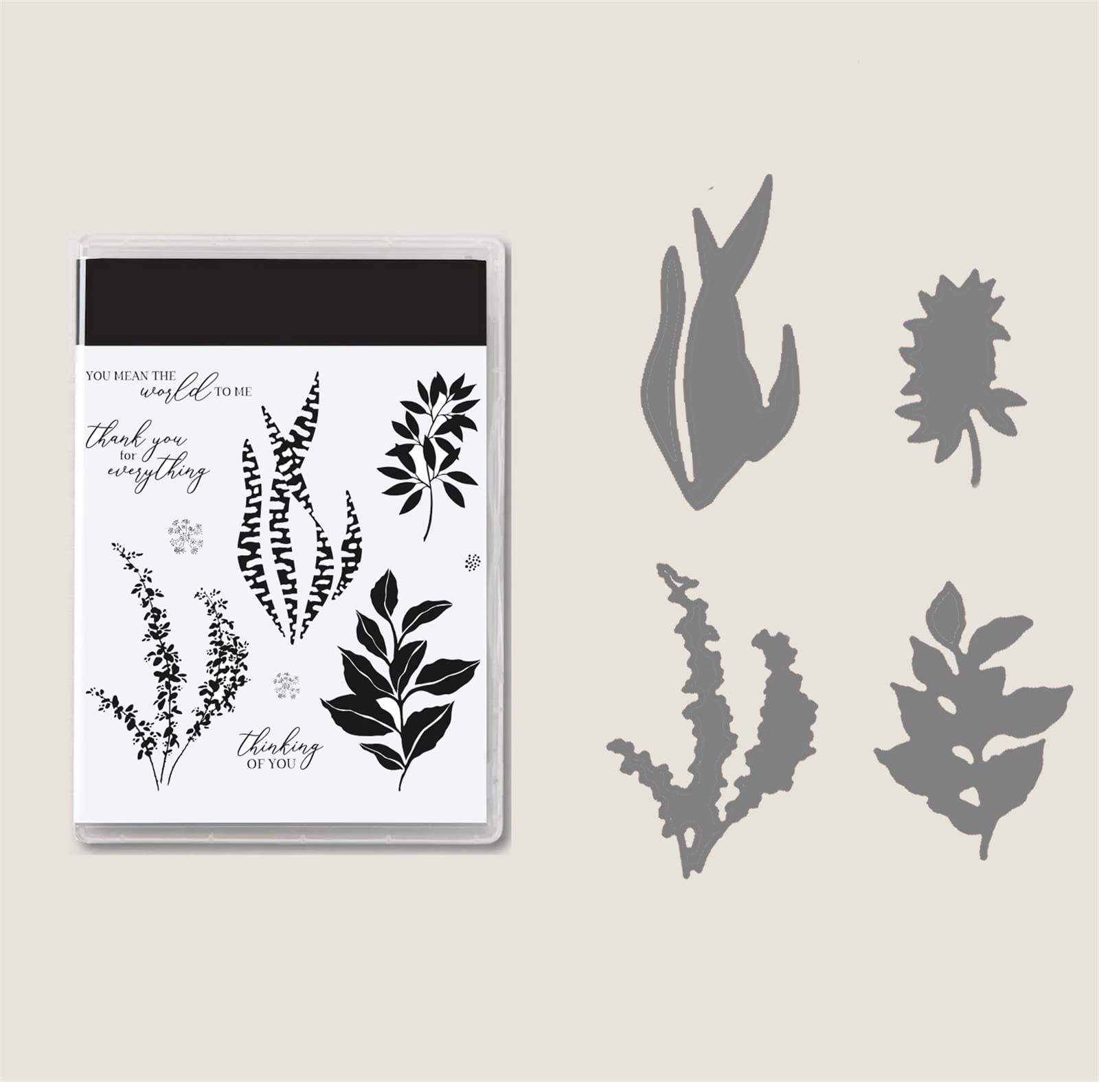 Premium Clear Stamps & Dies Set for Card Making - DIY Scrapbooking Supplies, Arts & Crafts Stamping Kit - Perfect for Handmade Greeting Cards, Gift Wrapping & Home Decor Projects