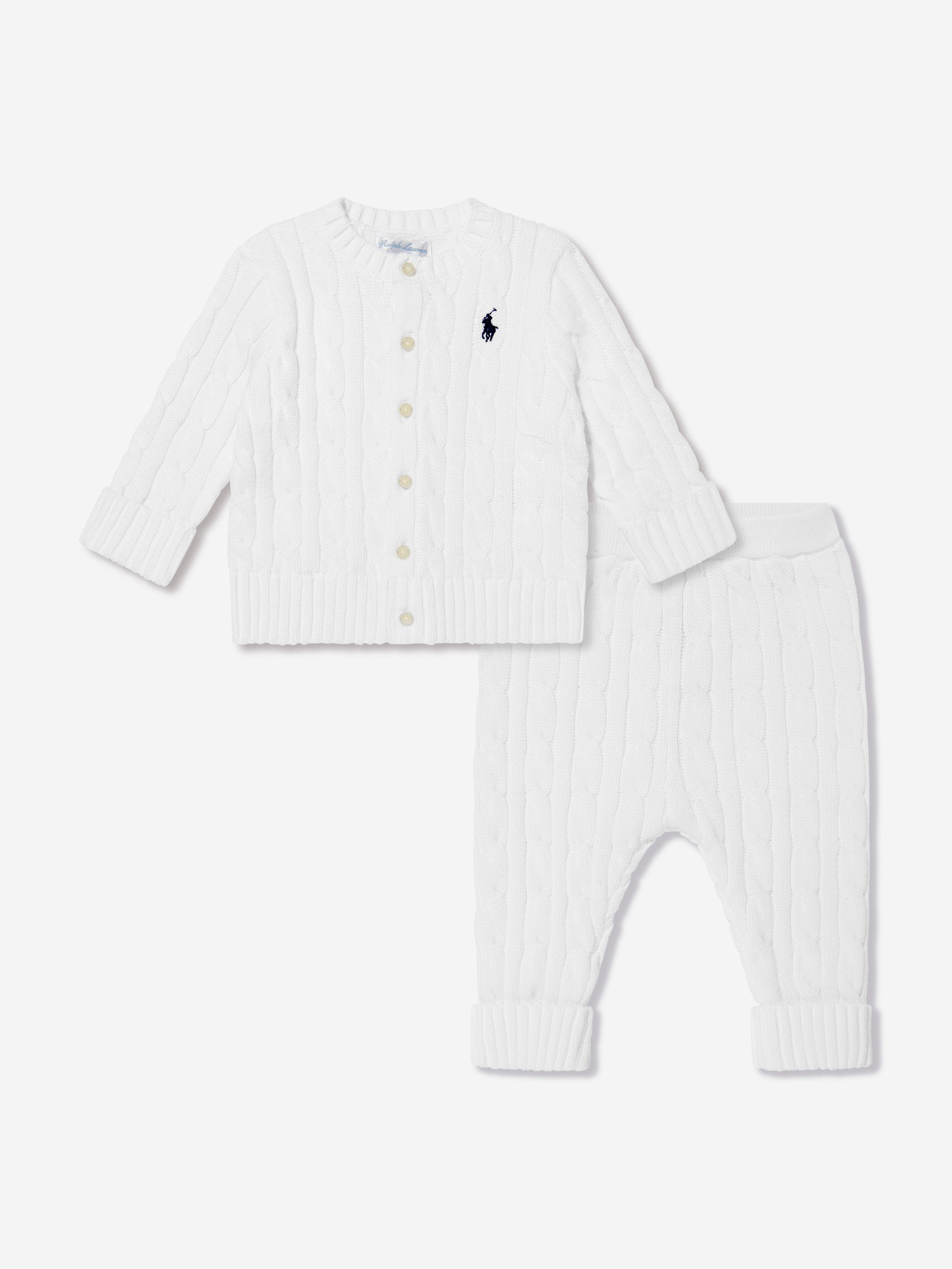 Baby Boys Cotton Trouser Set - Soft White Comfort Outfit for Newborns & Toddlers | Perfect for Playtime, Photos & Special Occasions