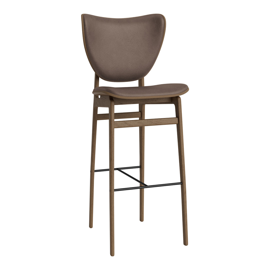 Stylish Upholstered Elephant Bar Chair - Comfortable Counter Height Stool for Kitchen Island, Breakfast Nook & Home Bar Decor
