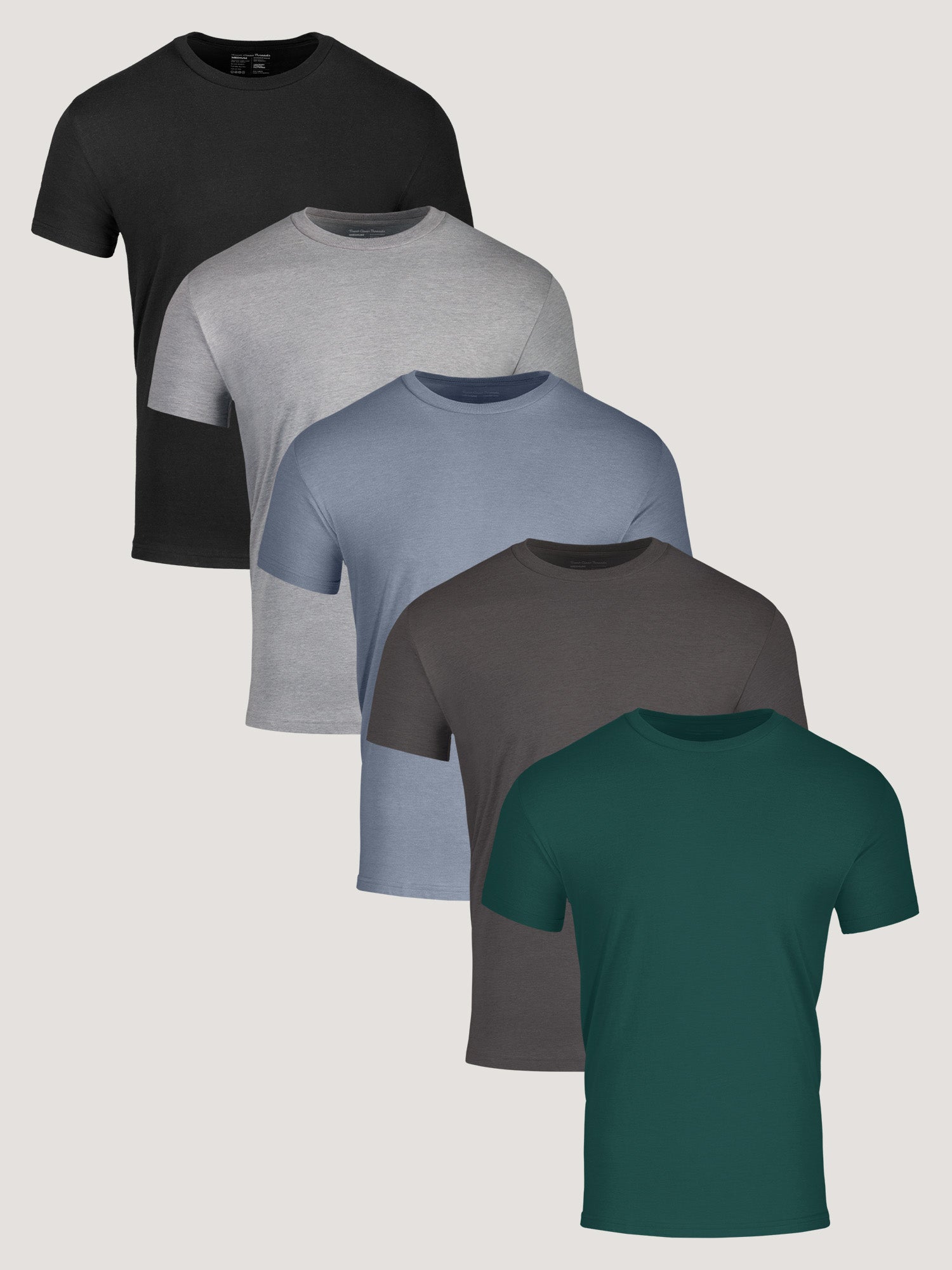 5 Pack Winter Foundation Crew - Warm Thermal Underwear for Men & Women - Perfect for Skiing, Snowboarding & Cold Weather Layering