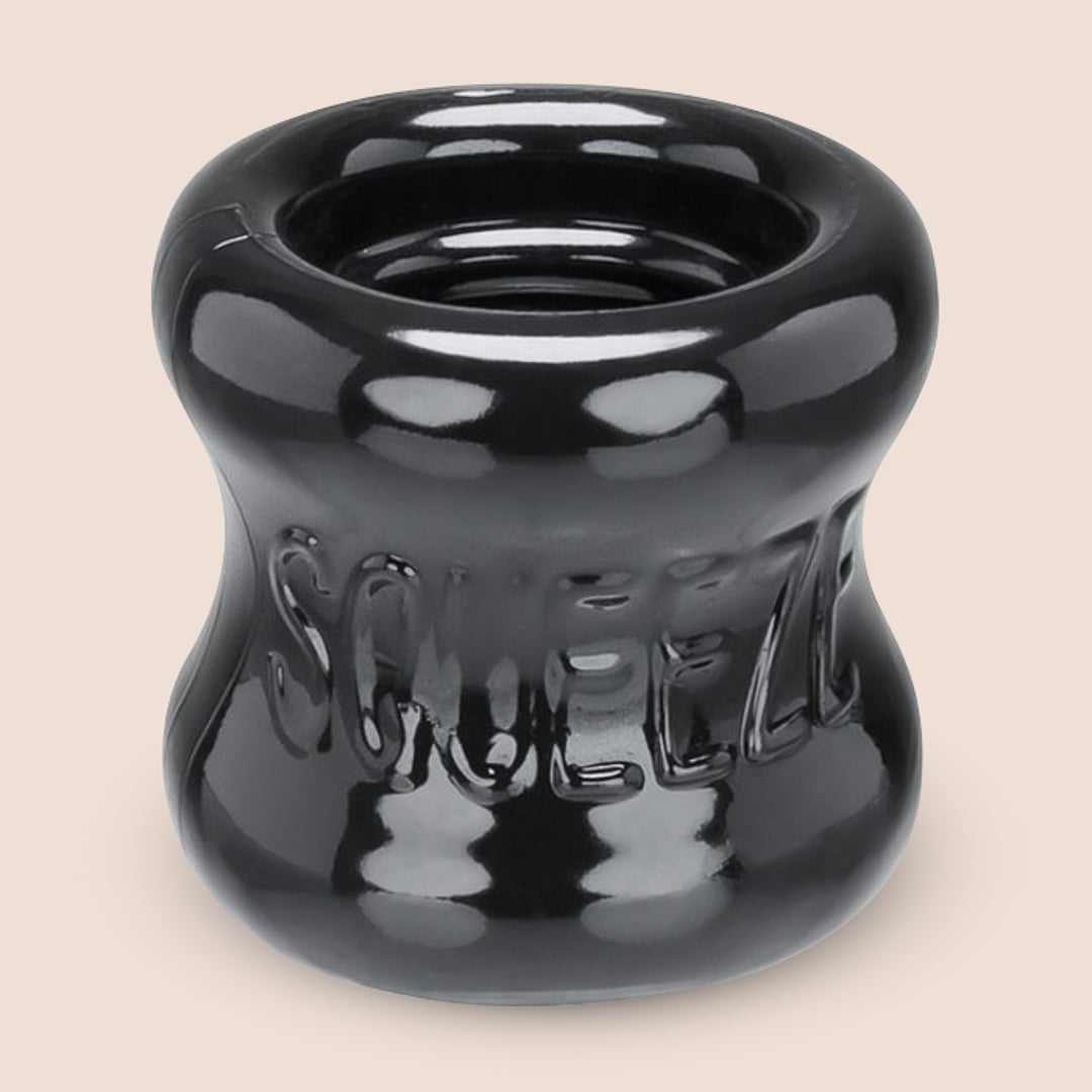 Oxballs Squeeze Ball Stretcher Steel - Premium Testicle Stretching Weight for Men | Comfortable & Adjustable for Intimate Play, BDSM, and Male Enhancement Training