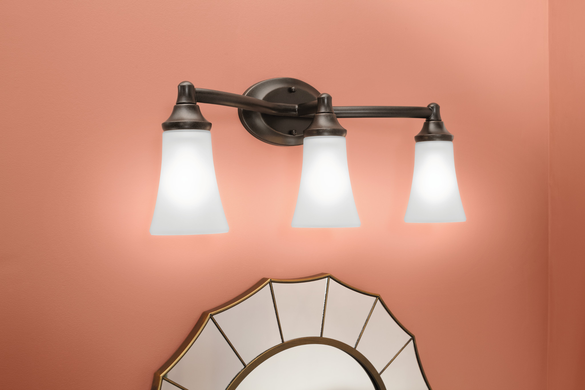Eva Chrome Bathroom Light Fixture - Modern LED Vanity Light for Bathroom Mirror - Perfect for Home, Hotel, and Spa Decor