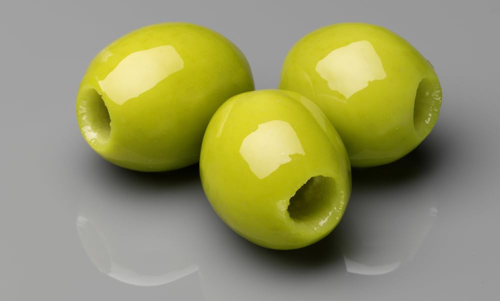 Sanniti Pitted Castelvetrano Olives - 19 Ounce Jar | Premium Italian Green Olives | Perfect for Salads, Charcuterie Boards & Mediterranean Recipes