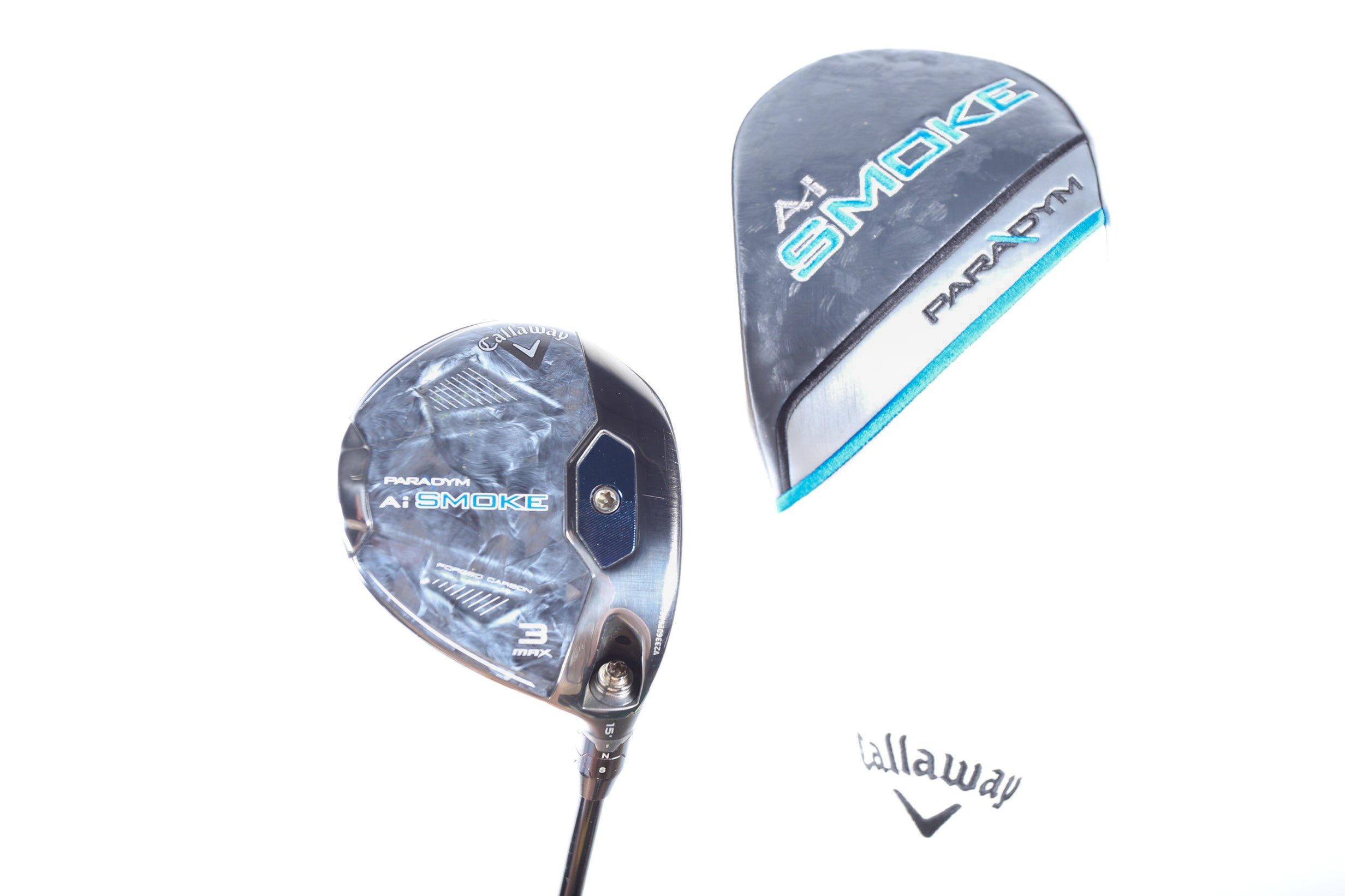 Callaway Paradym Ai Smoke MAX 3 Wood Golf Club - 15° Right Handed Extra Stiff Flex | Pre-Owned Fairway Wood for Long Drives & Precision Shots | Perfect for Golfers Seeking Distance & Control on the Course