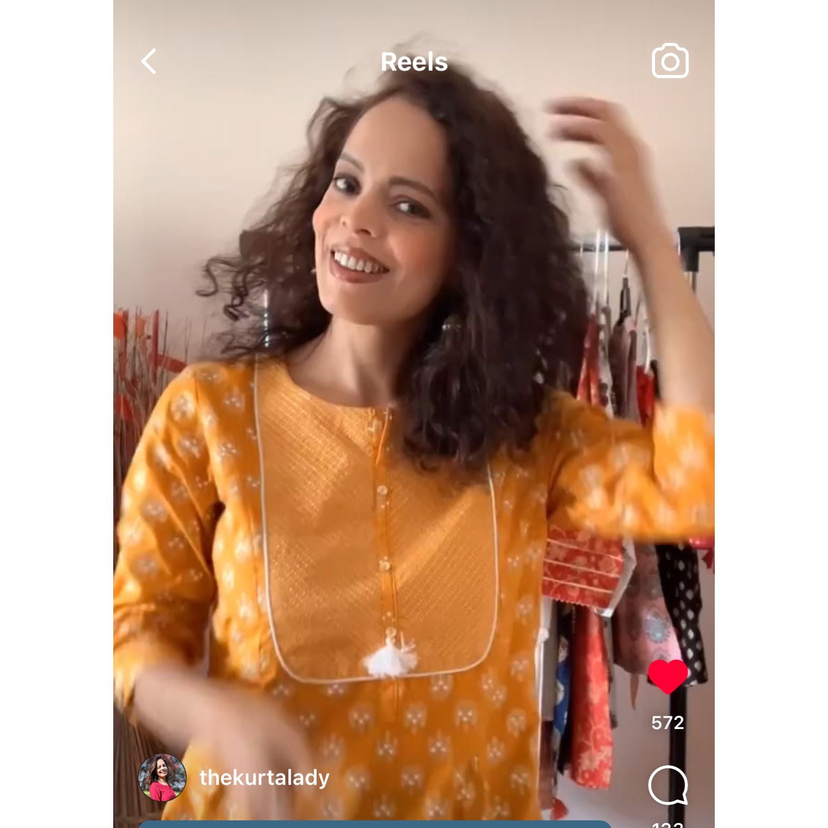 Stylish Yellow and White Printed Kurta for Women - Comfortable Ethnic Tunic Top for Casual Wear, Festivals, and Special Occasions